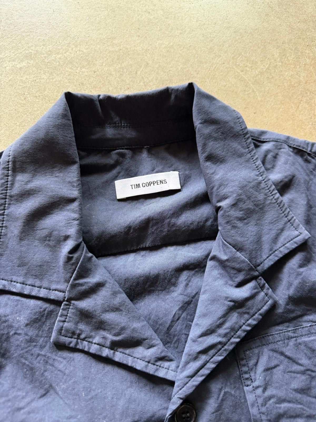 Tim Coppens Tim Coppens Blue Stripe Button Up Shirt Sz S/M Size US S / EU 44-46 / 1 - 4 Thumbnail