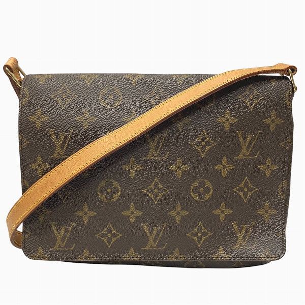 Louis Vuitton Louis Vuitton Musette Tango Monogram Shoulder Bag Canvas Shoulder Bag M51388 in Brown, Women's