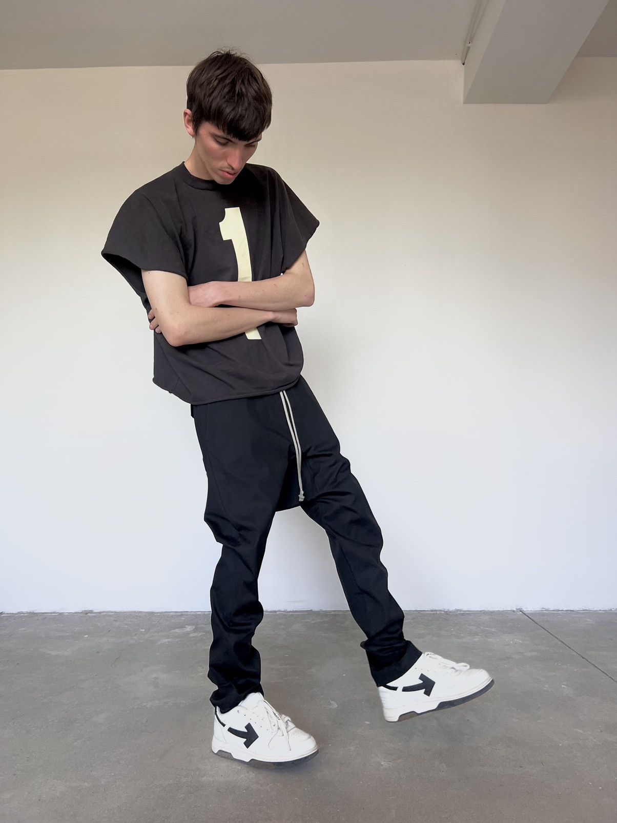 Rick Owens SS24 Lido cotton pants