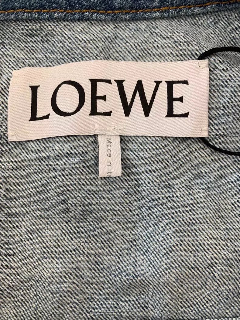 Loewe loewe Cropped panelled denim jacket 2506-Nextarrow Size XS / US 0-2 / IT 36-38 - 5 Thumbnail
