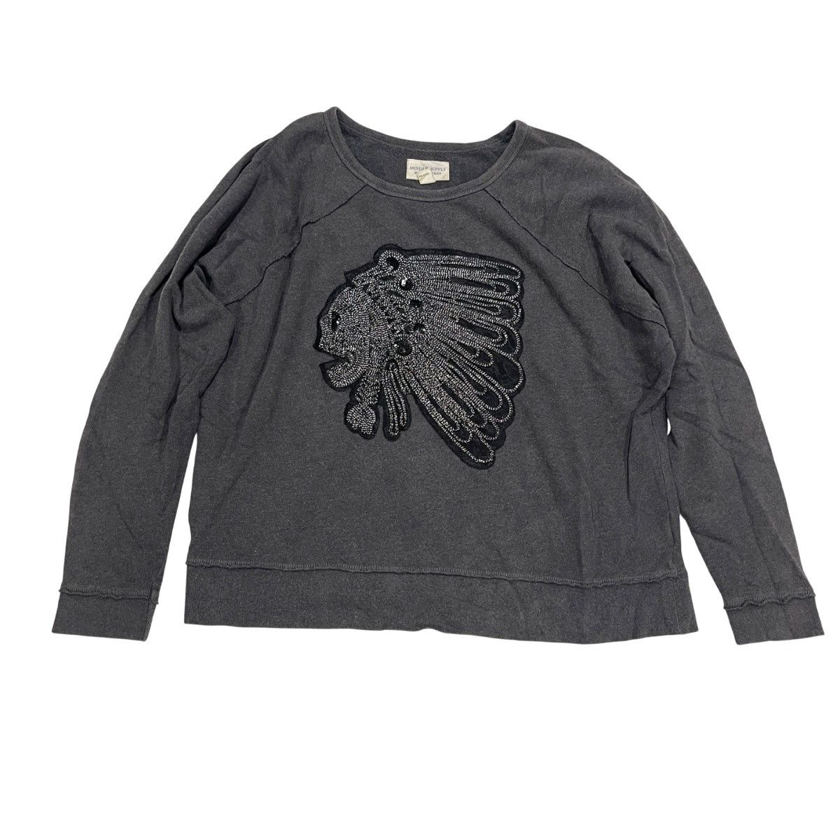 Denim & Supply Ralph Lauren Denim & Supply Ralph Lauren Skull Chief Sweater Size L / US 10 / IT 46 - 1 Thumbnail