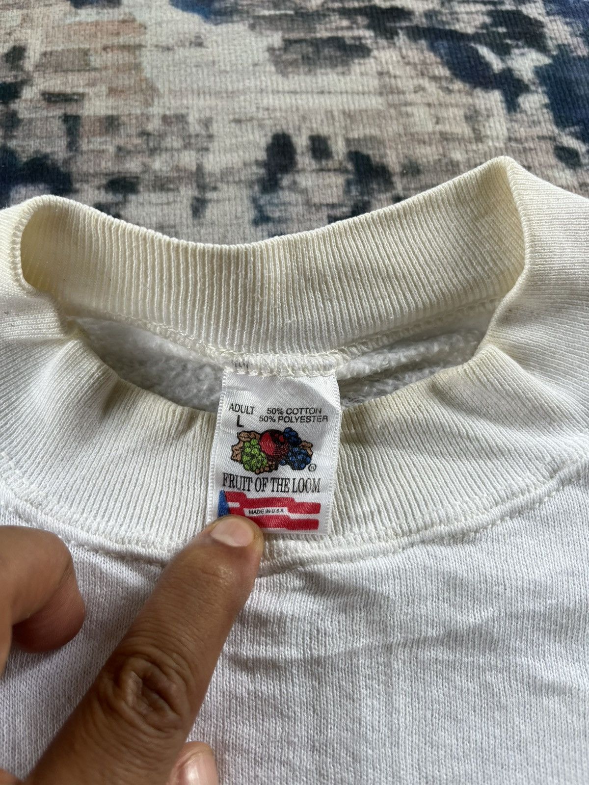 Fruit Of The Loom × Vintage 🔥Vintage 90s Air Ambulance Sweetshirts USA Size US L / EU 52-54 / 3 - 4 Thumbnail