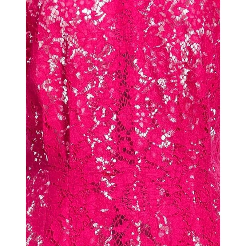 Dolce & Gabbana Dolce & Gabbana Pink Lace Sleeveless Tank Top Blouse IT 40 S Size S / US 4 / IT 40 - 7 Thumbnail