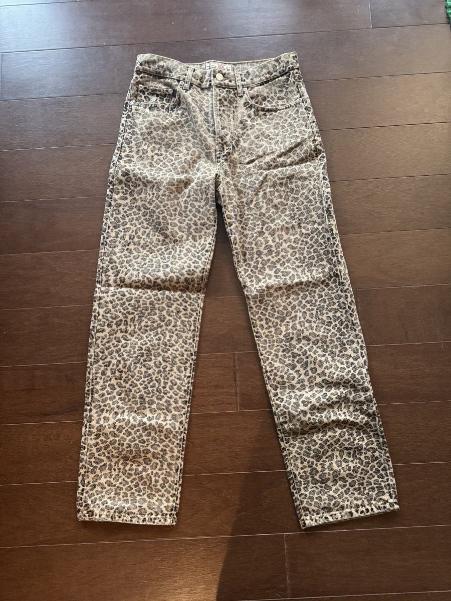 Stussy Leopard Jean | Grailed