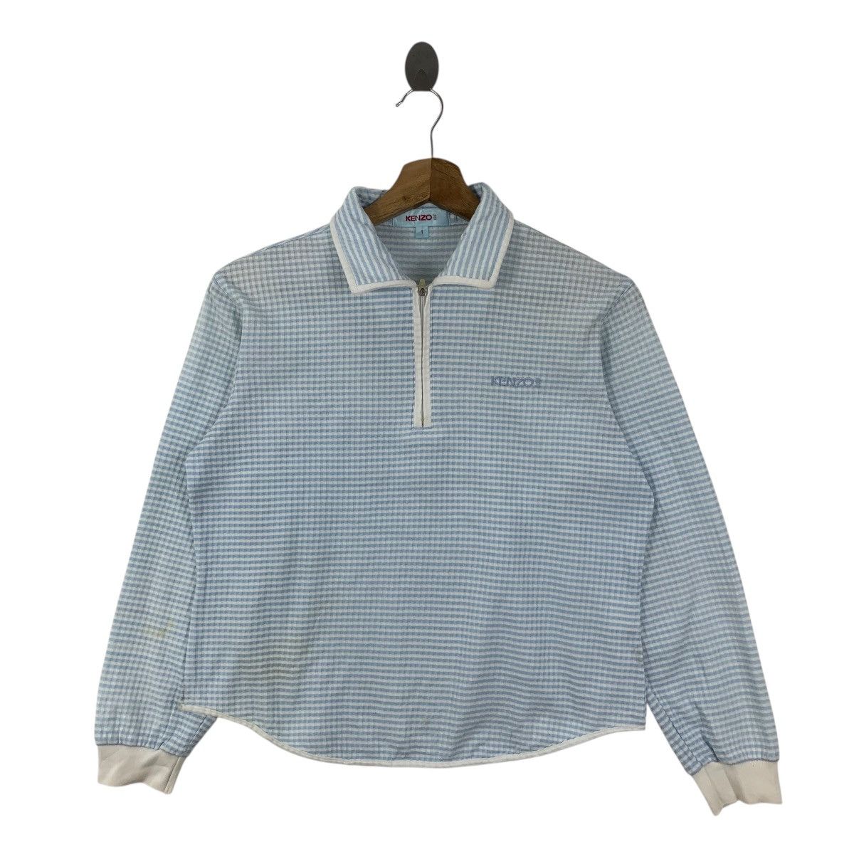 Kenzo Vintage KENZO PARIS GOLF Collection Plaids Checks Half Size S / US 4 / IT 40 - 4 Thumbnail