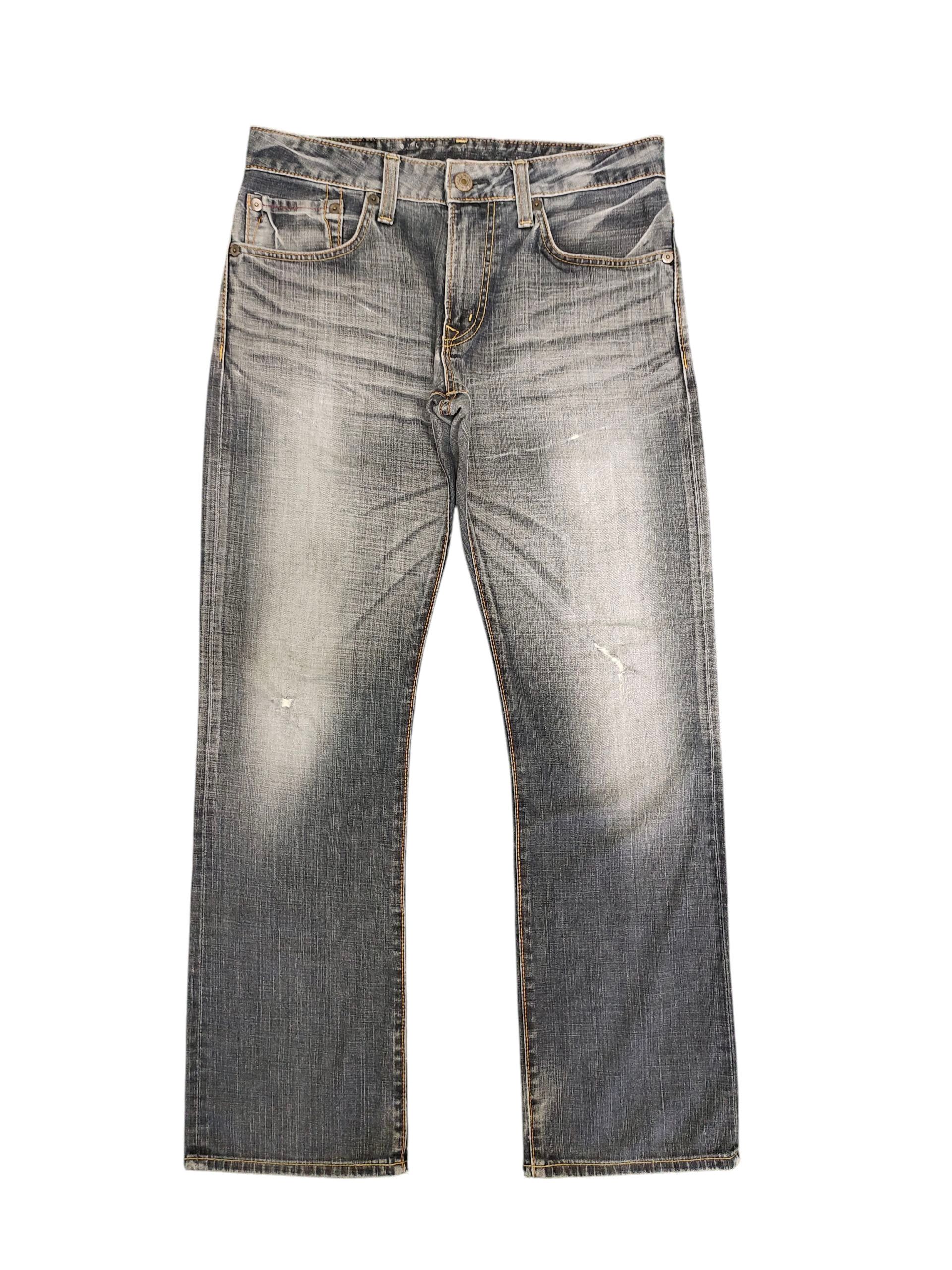 Comme des Garcons × Undercover Vintage Edwin 503 Regular Clawmark Distress Faded Jeans Size US 32 / EU 48 - 1 Thumbnail