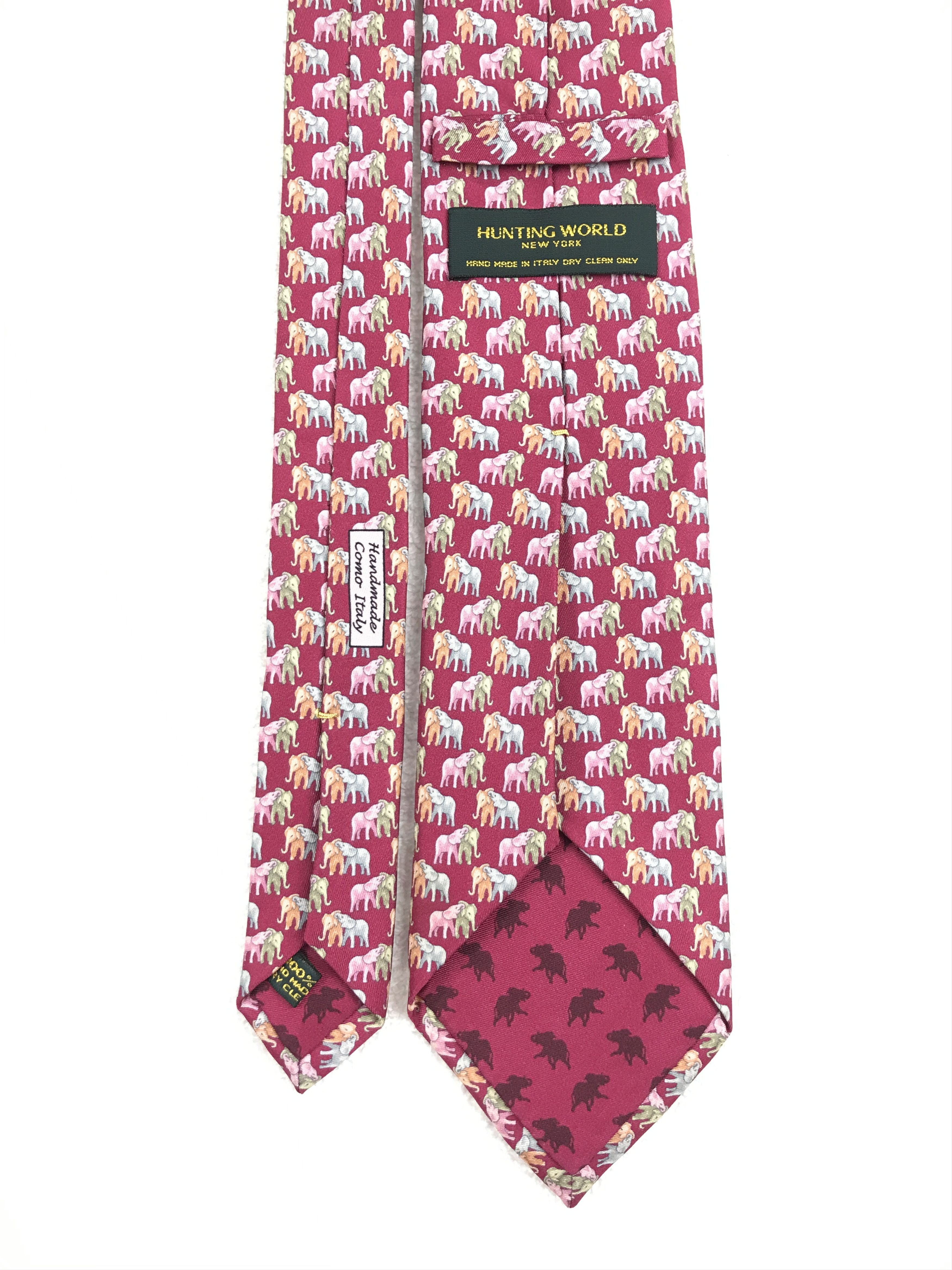 Designer × Vintage Vintage Hunting World Silk Necktie Size ONE SIZE - 4 Thumbnail