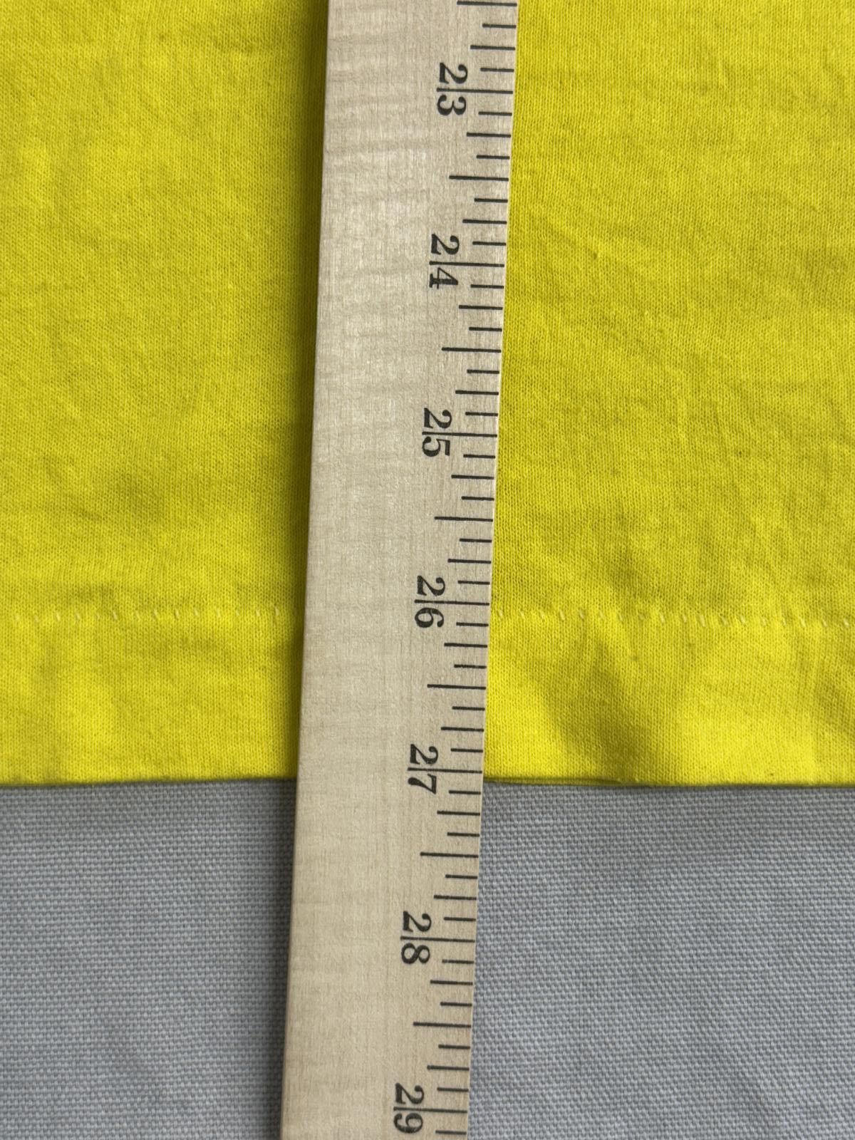 TEE JAYS Vtg Yellow Tex-Gro Dehydrated Cow Manure Texas Tee XL Size US XL / EU 56 / 4 - 8 Thumbnail