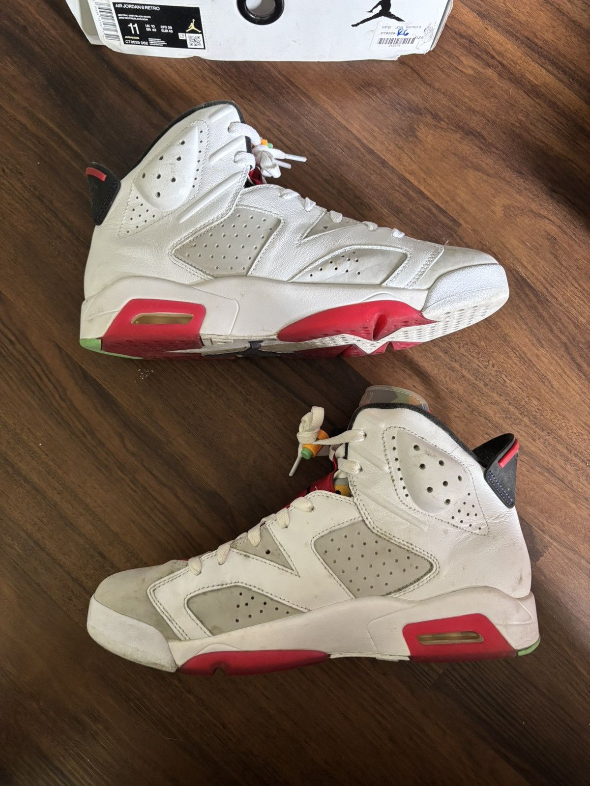 Nike Air Jordan 6 Retro Size US 11 / EU 44 - 3 Thumbnail