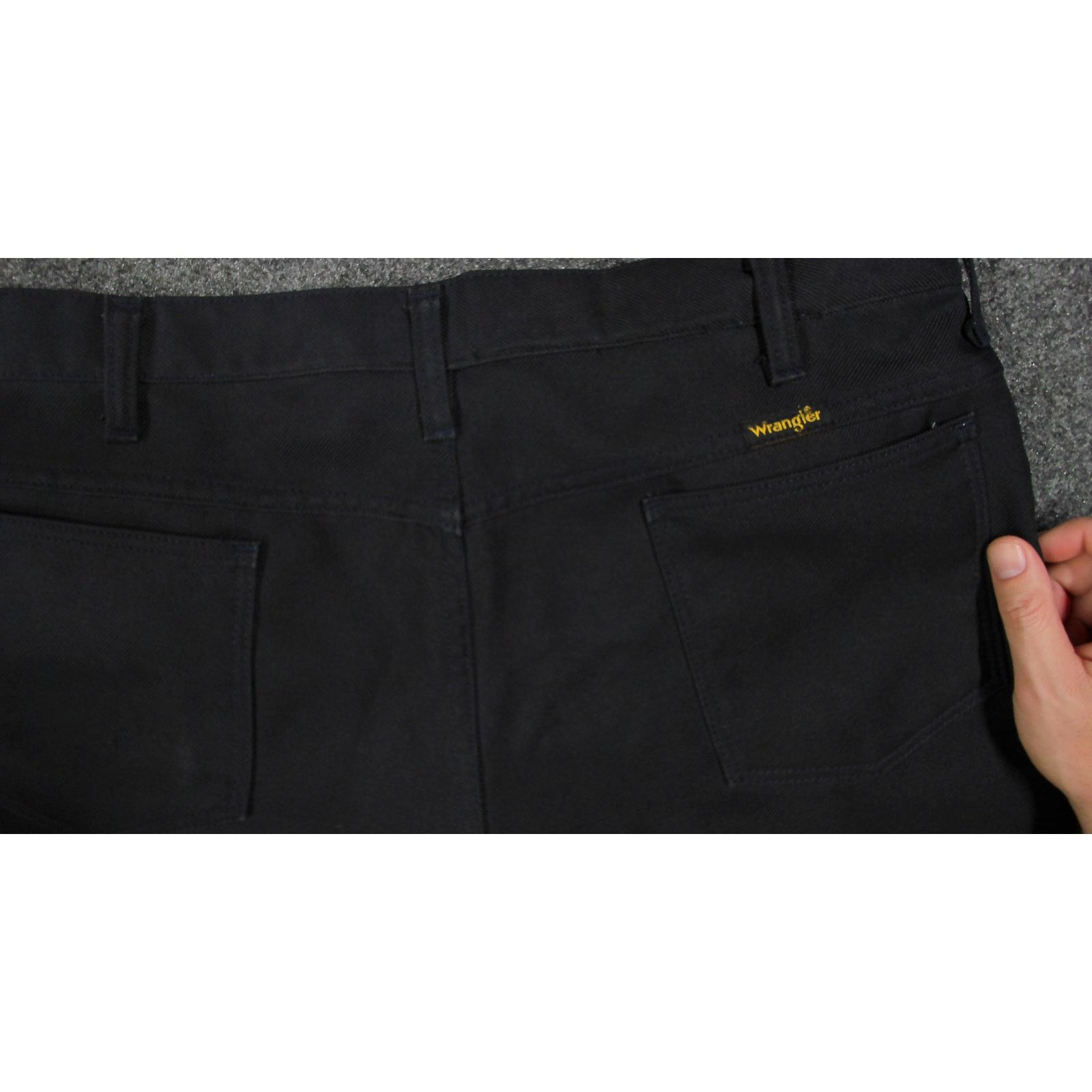 Wrangler 70s USA Wrangler 82682NV Navy Poly Pants 37x28 Size US 37 - 7 Thumbnail