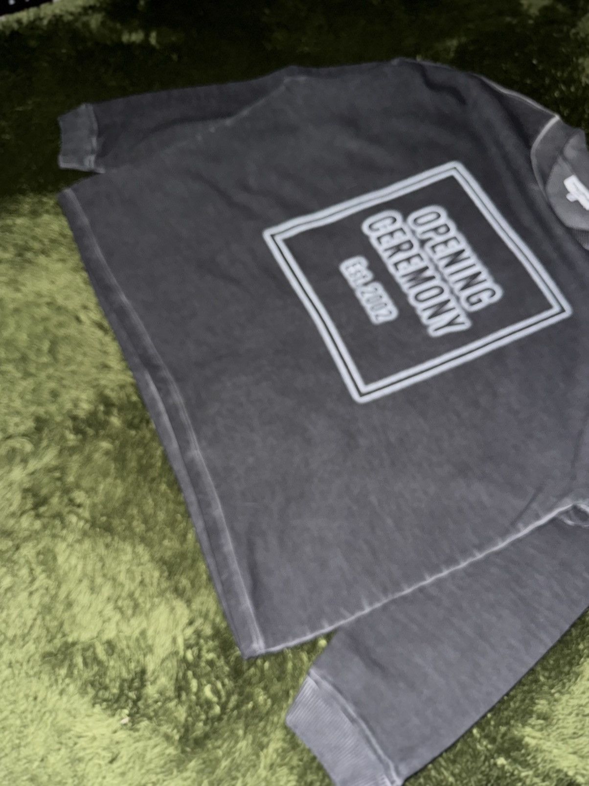 Opening Ceremony [M] Opening Ceremony Box Logo Pigment-Dyed Sweatshirt Size US M / EU 48-50 / 2 - 5 Thumbnail
