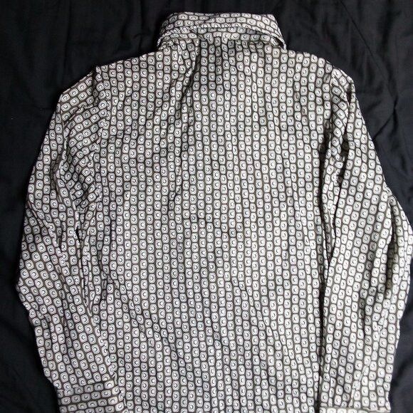 Other Vintage Tiles Polyester Disco Shirt Size US M / EU 48-50 / 2 - 4 Thumbnail