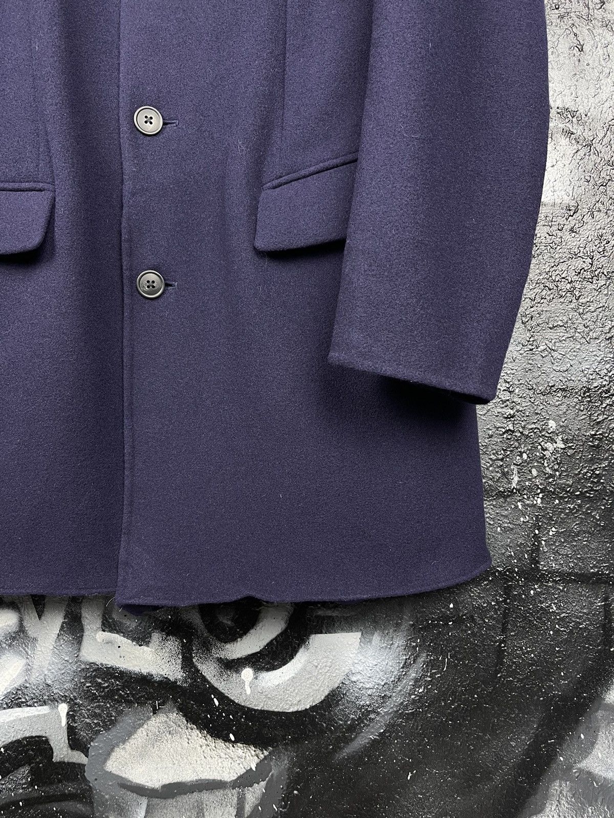 Jil Sander × Uniqlo Uniqlo x J+ Premium Wool Navy Blue Coat Jacket Men’s Size S Size US S / EU 44-46 / 1 - 5 Thumbnail
