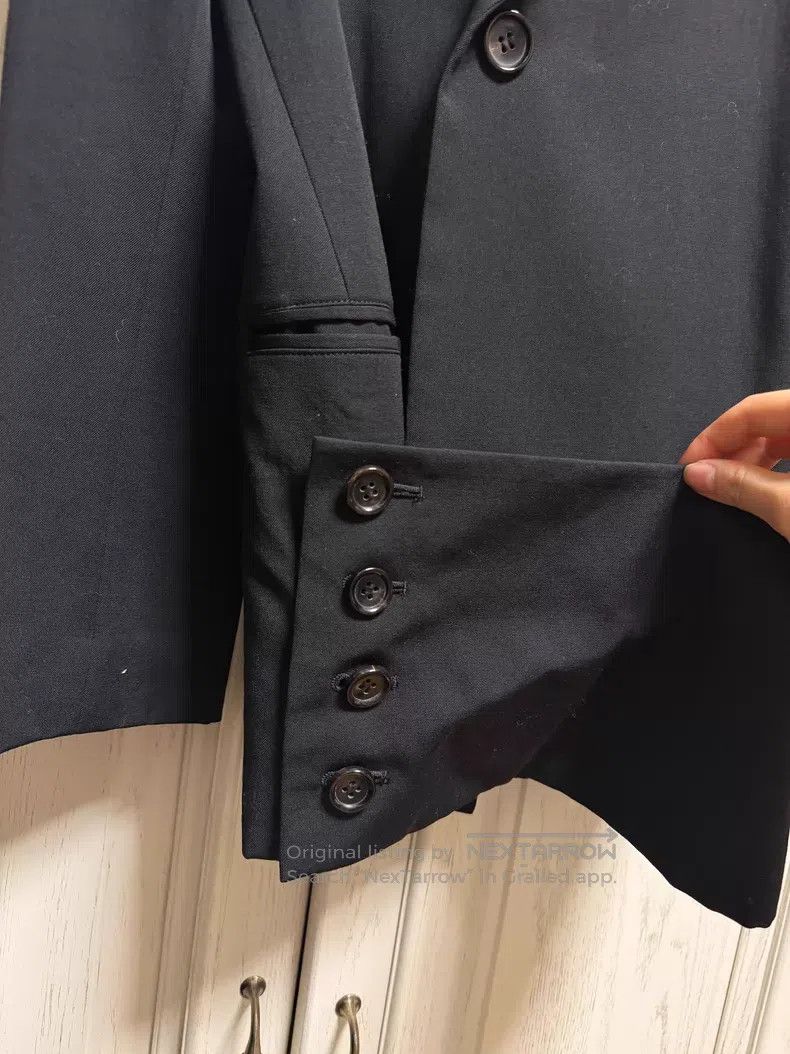 Yohji Yamamoto Yohji Yamamoto Light wool blazer jacket Size US S / EU 44-46 / 1 - 3 Thumbnail
