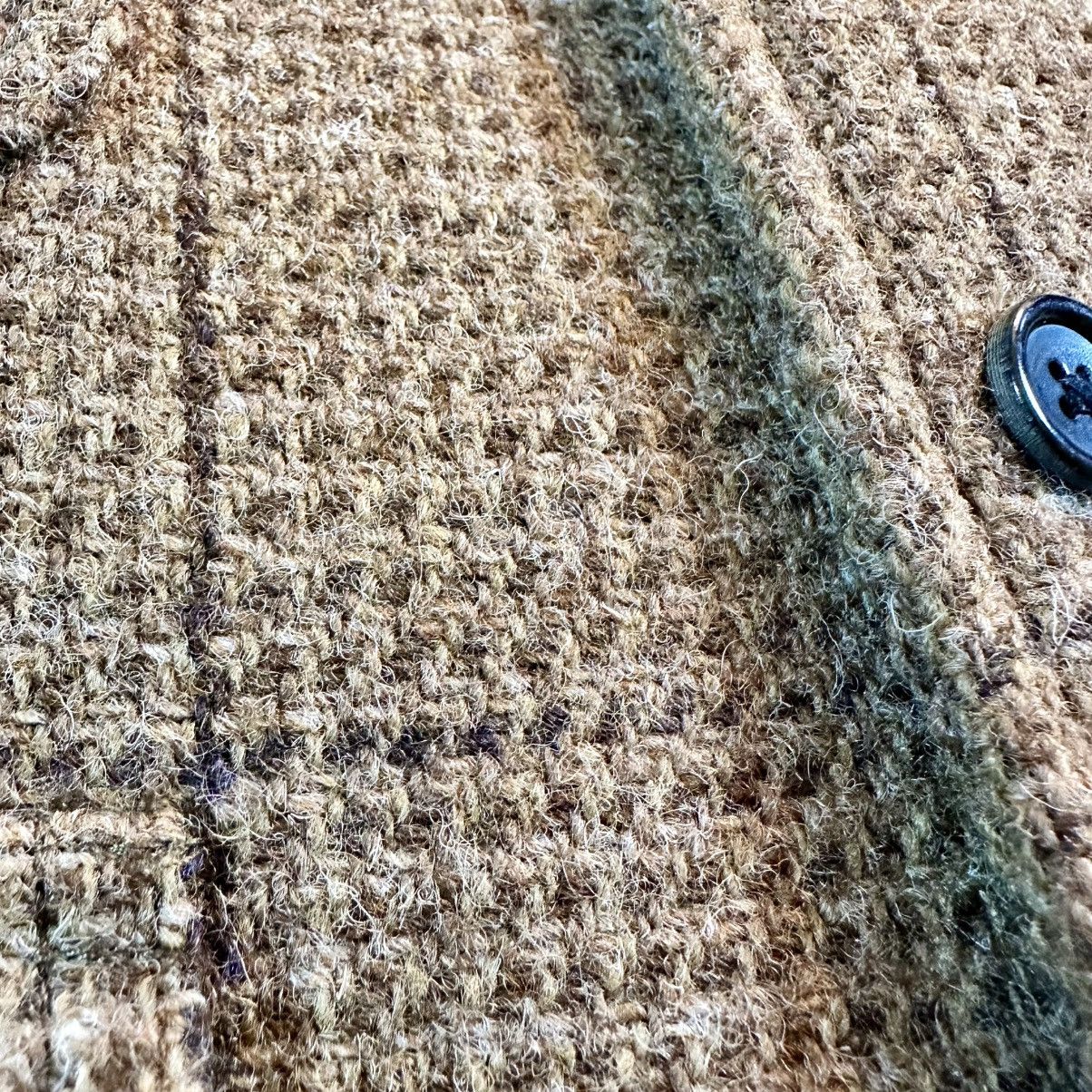 Polo Ralph Lauren Polo Ralph Lauren Tweed Vest/Waistcoat XL -Brown Houndstooth Size 46R - 5 Thumbnail