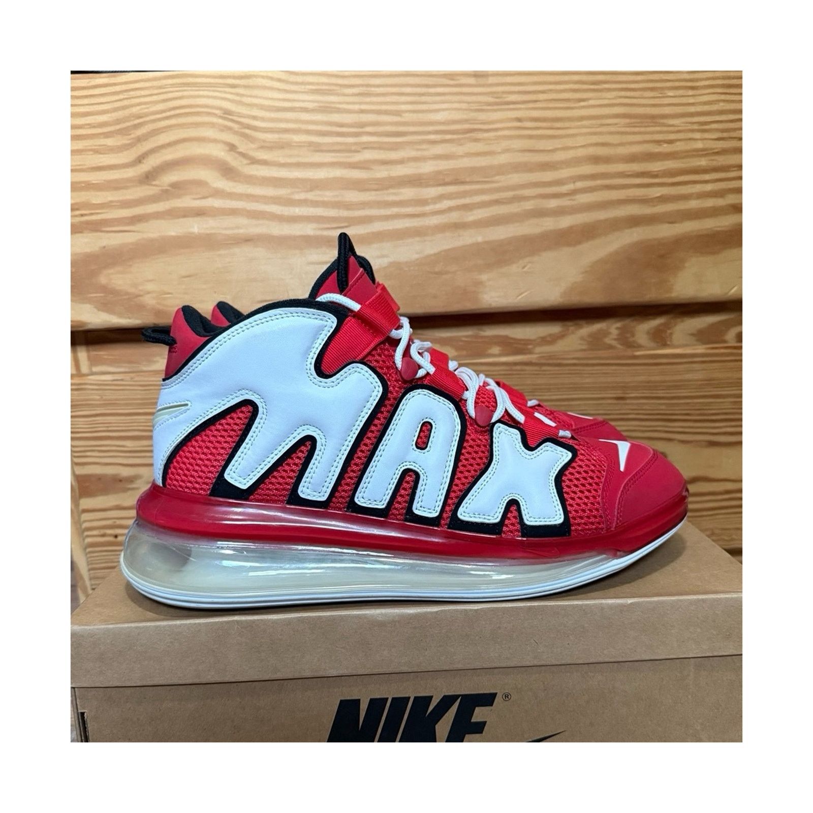 Nike Nike Air More Uptempo 720 QS 2 Varsity Red Size US 11 / EU 44 - 1 Thumbnail