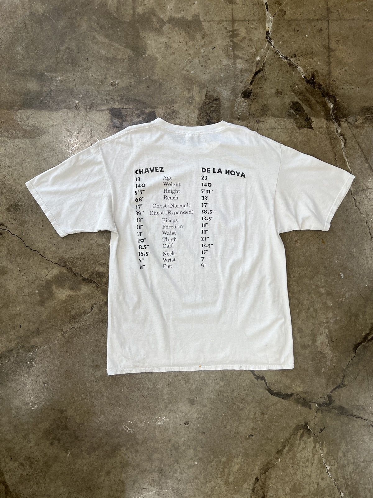 Vintage Vintage 1996 Ultimatge Glory De La Hoya v. Chavez Boxing XL Size US XL / EU 56 / 4 - 5 Thumbnail