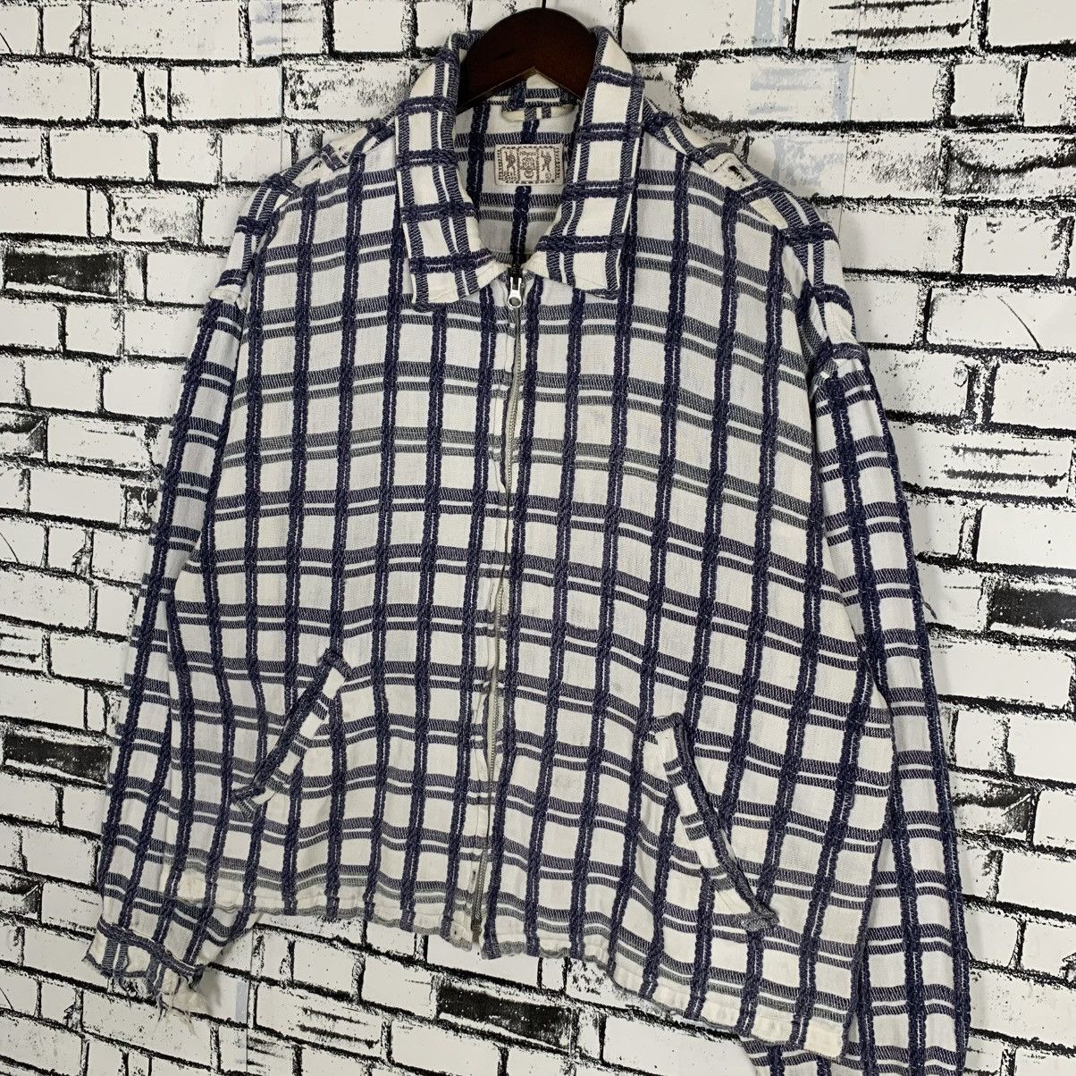 Vintage Vintage Beach Jacket Flannel Size US L / EU 52-54 / 3 - 3 Thumbnail