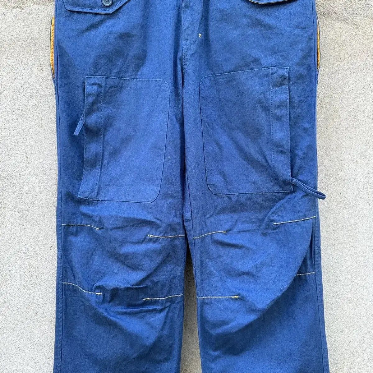 Vintage 💥RARE‼️MIGHTYMAC VINTAGE DOUBLE KNEE TROUSERS AMAZING PANTS Size US 32 / EU 48 - 3 Thumbnail