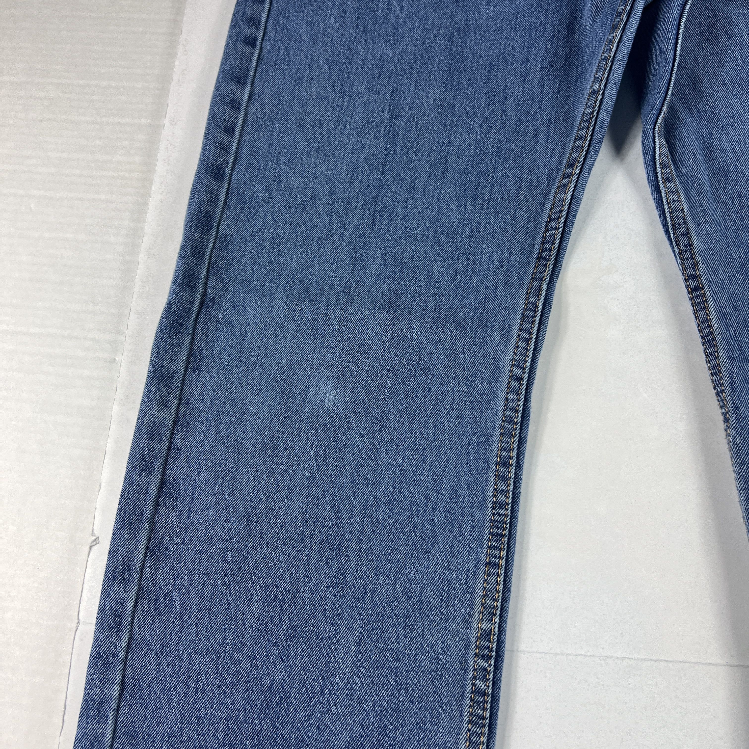 Levi's Levi's Jeans 505 Straight Leg Blue Faded Cotton Denim Size US 34 / EU 50 - 6 Thumbnail