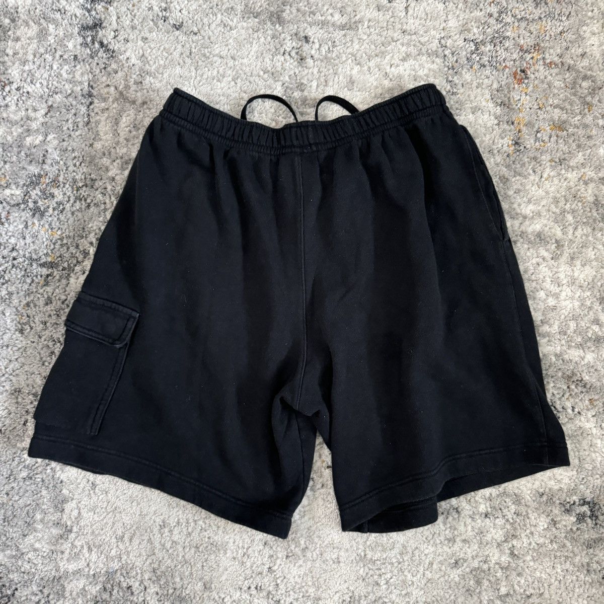 Nike × Vintage Vintage y2k Nike baggy wide leg cargo black shorts Size US 30 / EU 46 - 2 Thumbnail