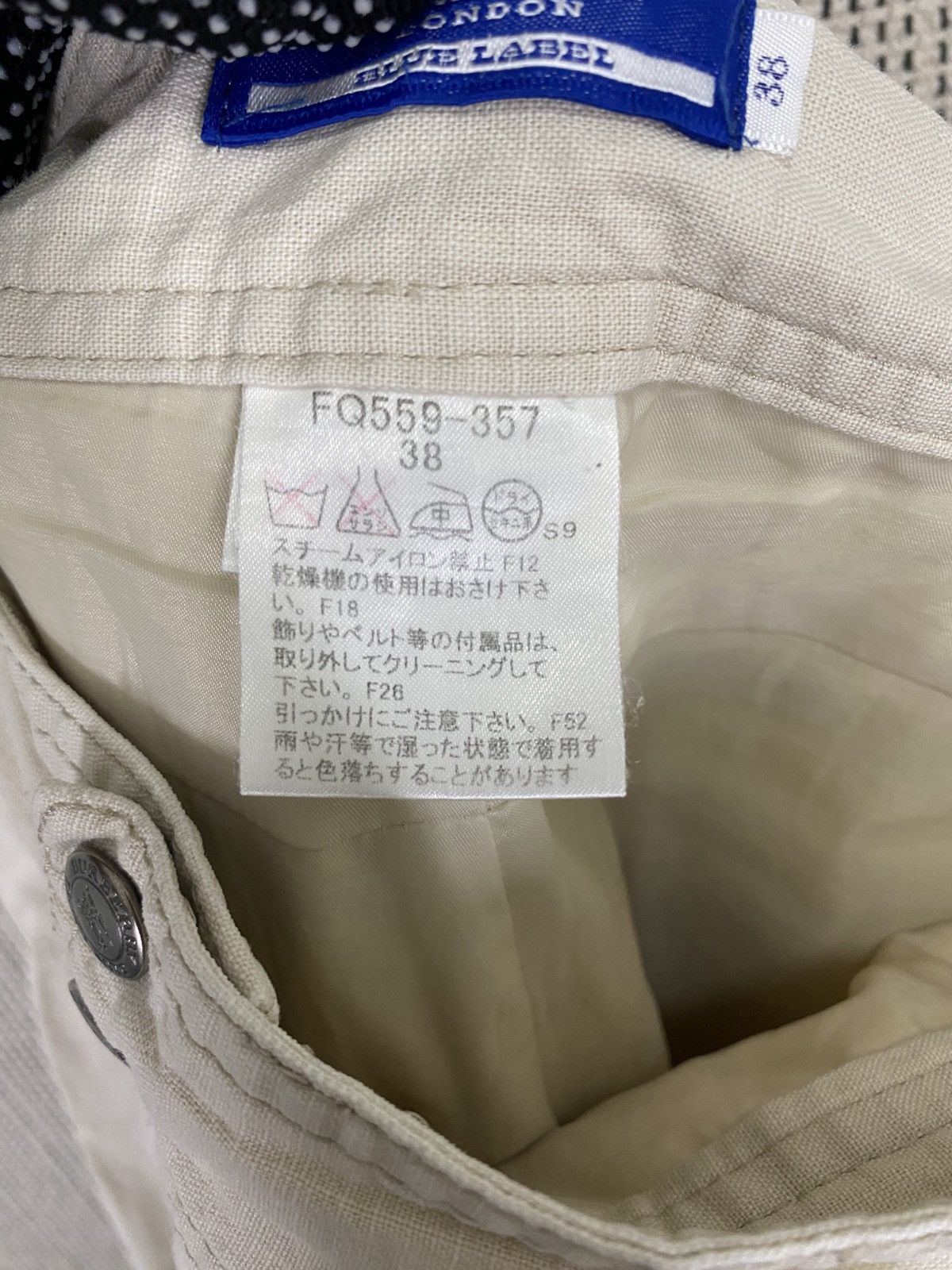 Burberry × Burberry Prorsum × Vintage Burberry london blue label short pant small logo size 38 Size US 29 - 6 Thumbnail