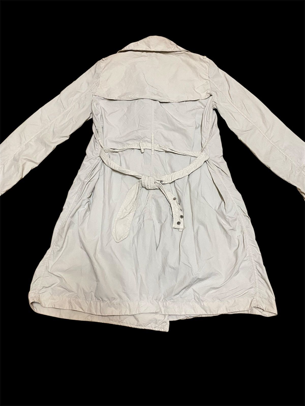 Aspesi Aspesi Double Breasted Belted Trench Coat Size S / US 4 / IT 40 - 4 Thumbnail