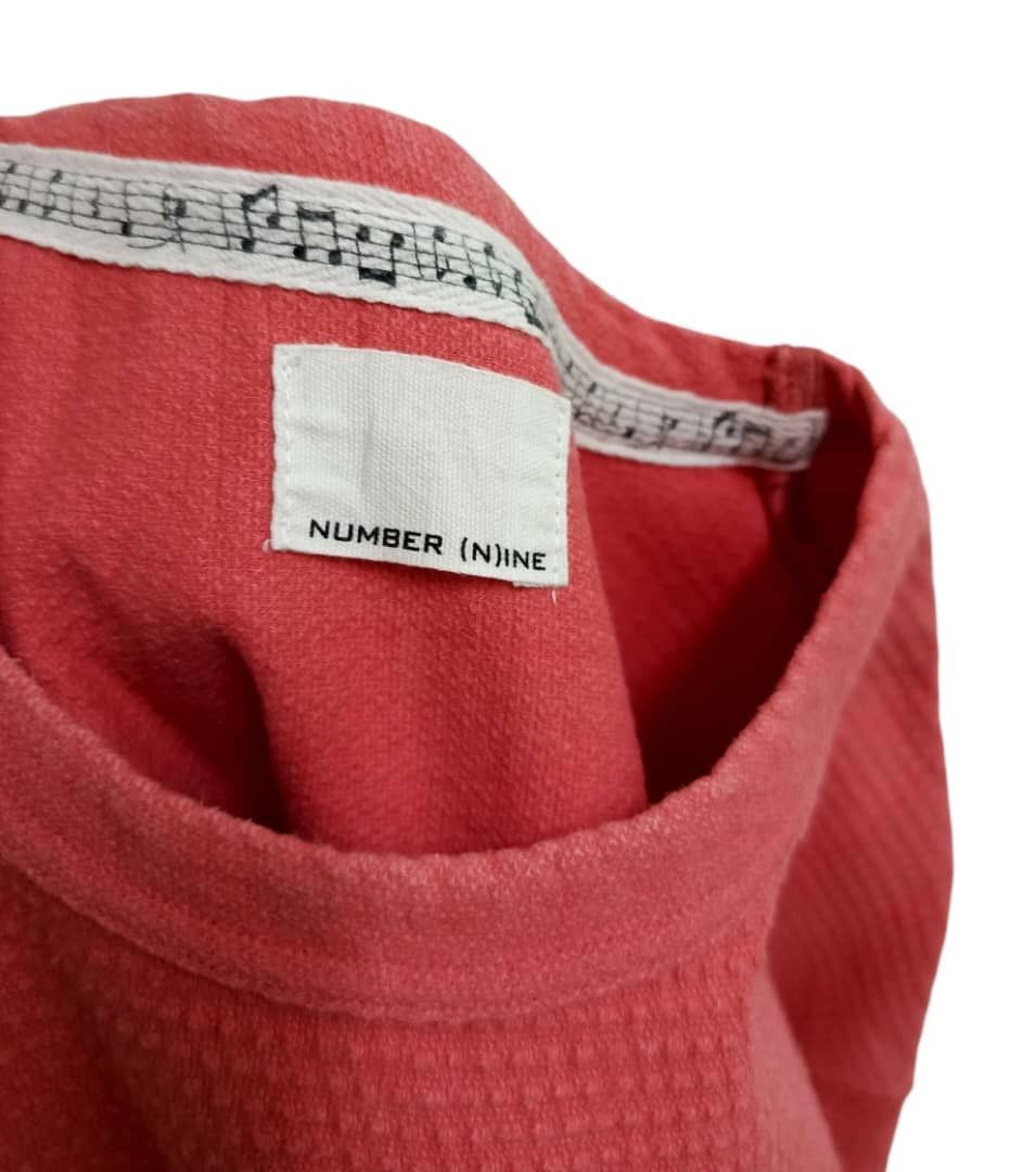 Number (N)ine Number (N)ine x Tokyo Base Waffle Cotton Oversized Tee Size US L / EU 52-54 / 3 - 6 Thumbnail