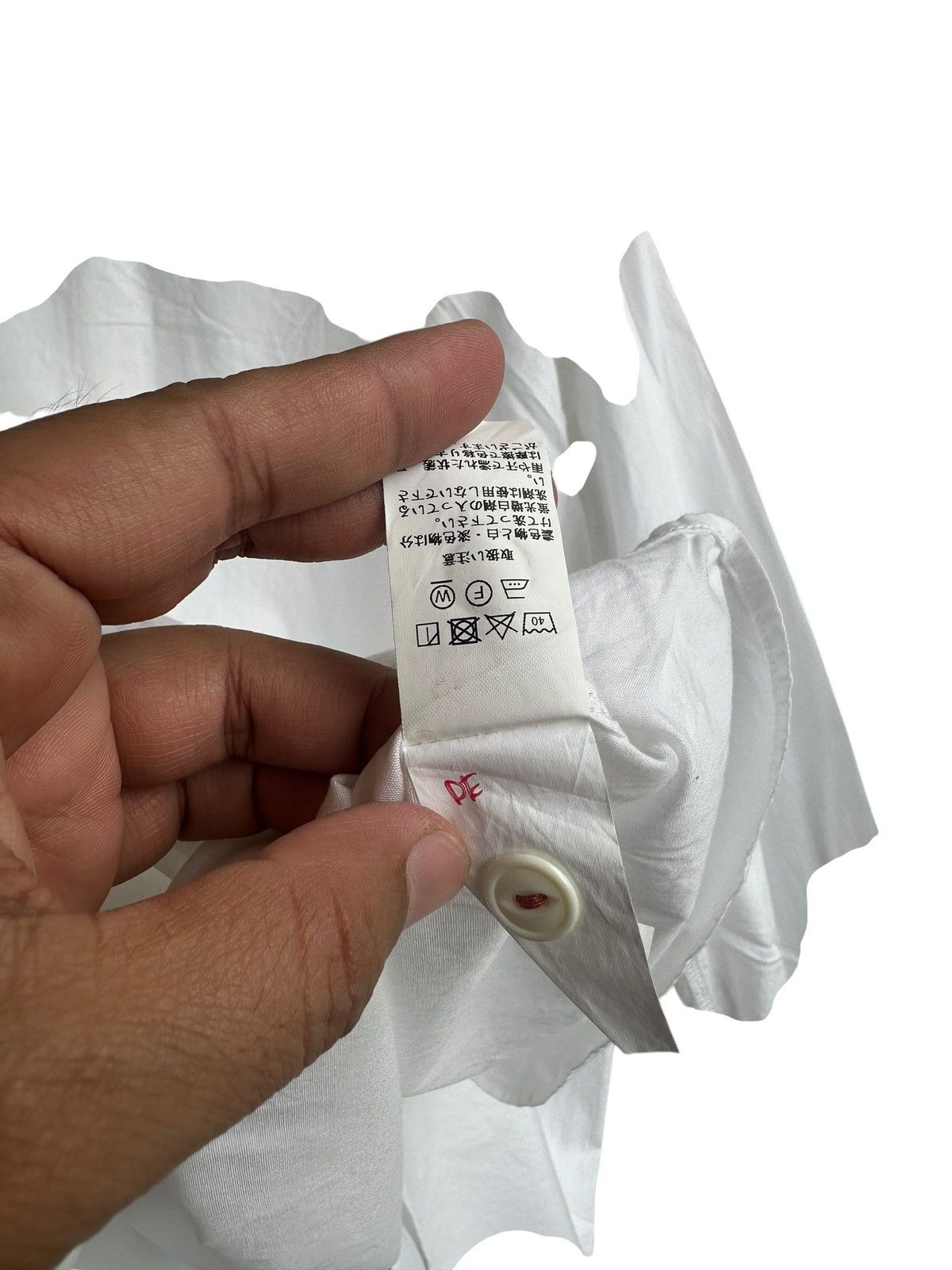 KATO Kato White Button-Up Work Shirt — Dual Chest Pockets Size US XL / EU 56 / 4 - 6 Thumbnail