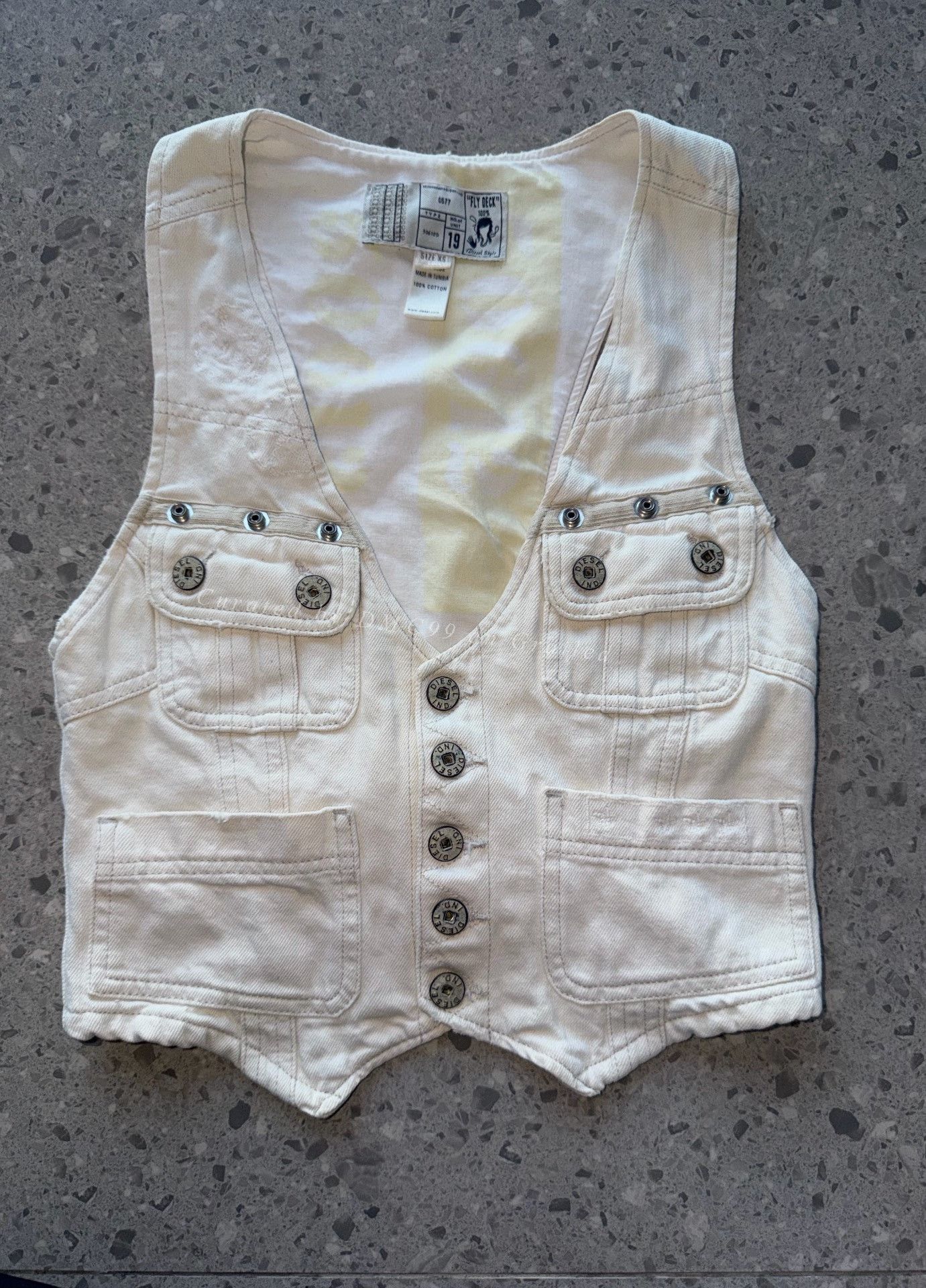 Diesel Diesel Women's Vest Size M / US 6-8 / IT 42-44 - 1 Thumbnail