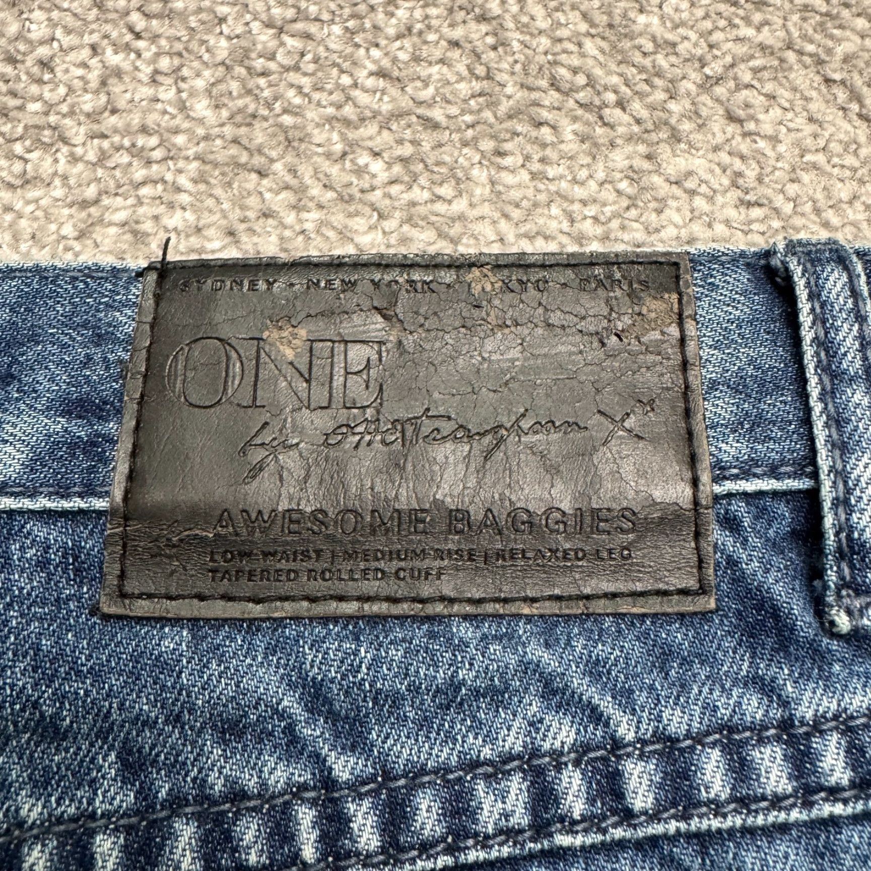 Vintage One Teaspoon Jeans Boyfriend Distressed Denim Womens 26 Blue 5-Pocket Regular 100% Cotton City Outdoor Streetwear Vintage No Environment? Size 26" / US 2 / IT 38 - 6 Thumbnail