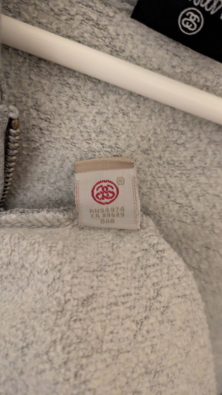 Stussy Stüssy Zip Hoodie – Grey Size US L / EU 52-54 / 3 - 6 Thumbnail