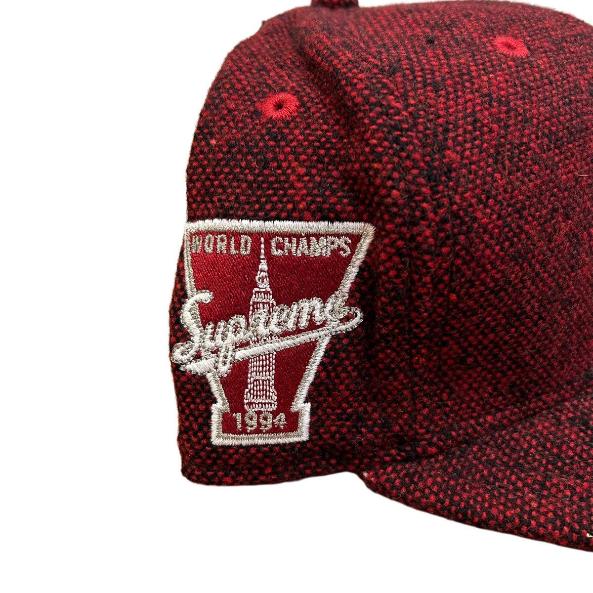 Supreme Supreme New Era World Champs LA Dodgers Logo Hat FW08 7 1/4 Size ONE SIZE - 3 Thumbnail