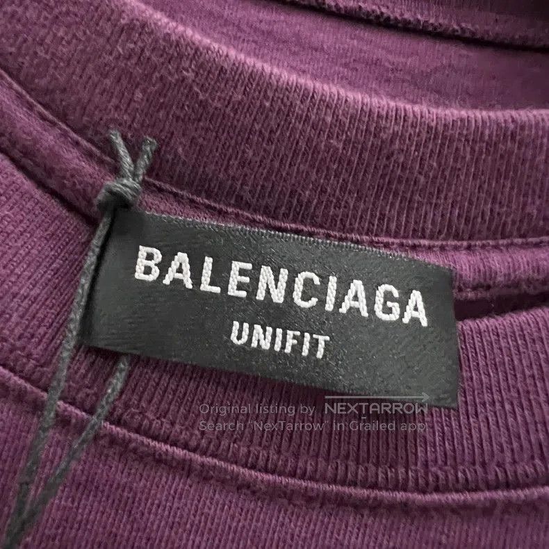 Balenciaga Balenciaga Double Hook Embroidered two-piece style short-sl Size US XXS / EU 40 - 3 Thumbnail
