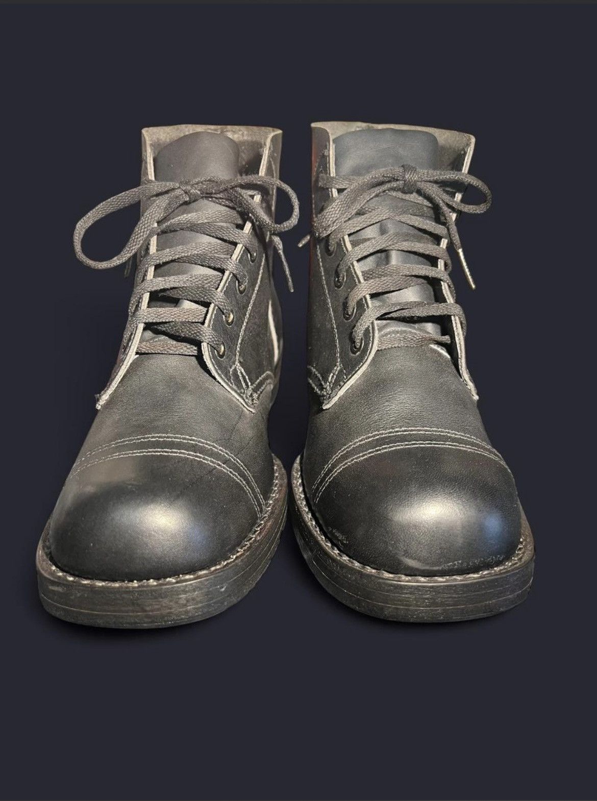 Other 1970’S COMBAT BOOTS Size US 7 / EU 40 - 3 Thumbnail