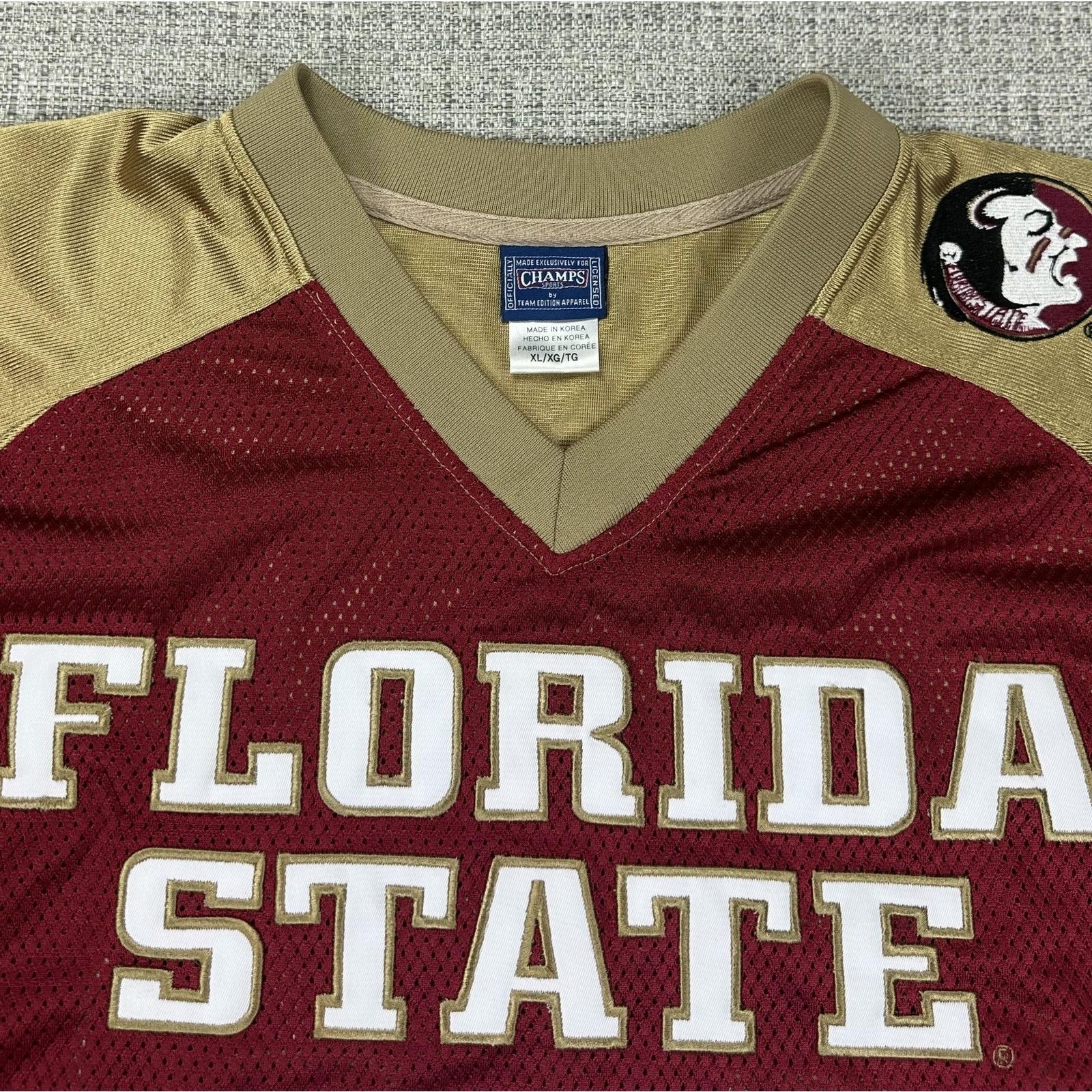 Champs Sport Florida State Seminoles Jersey XL Sewn Mesh 28 Champs Sports Size US XL / EU 56 / 4 - 8 Thumbnail