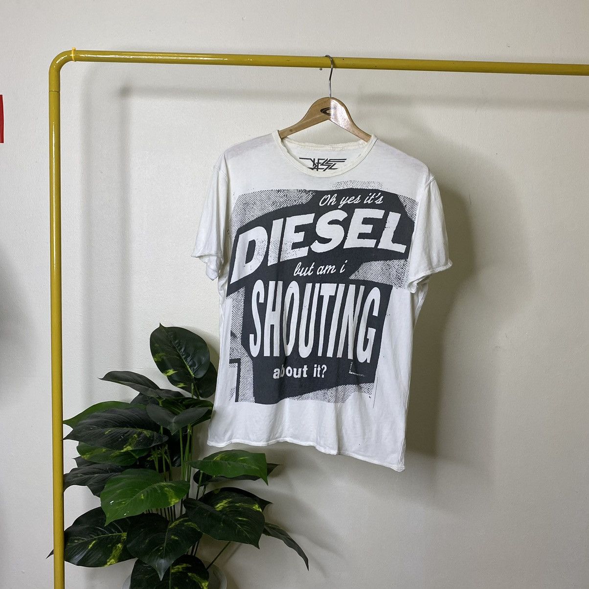 Diesel Vintage Y2K Diesel Overprint Tee Size US M / EU 48-50 / 2 - 1 Thumbnail