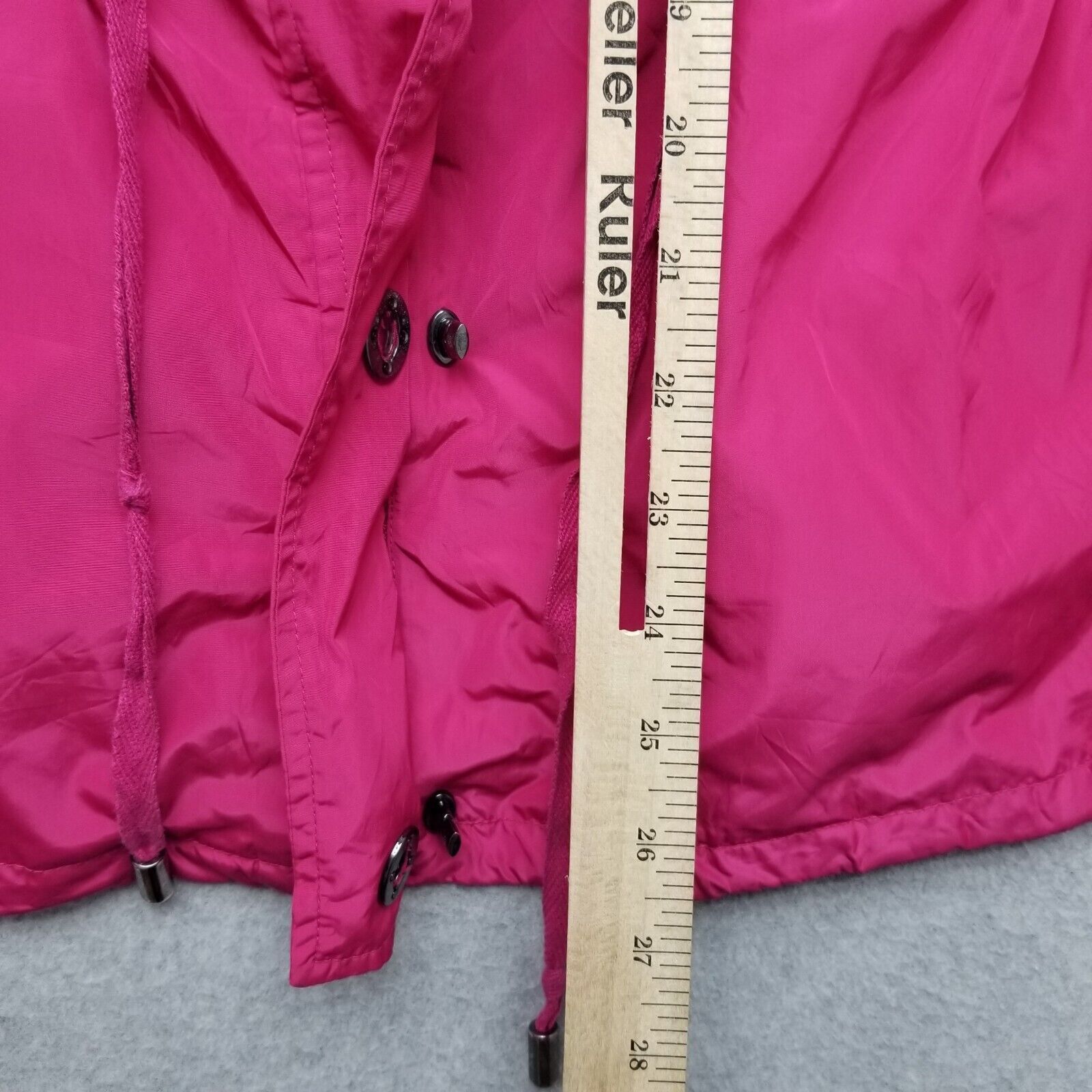 Other Bellefleur Jacket Womens Medium Pink Zip Outdoor Windbreaker Size M / US 6-8 / IT 42-44 - 16 Thumbnail