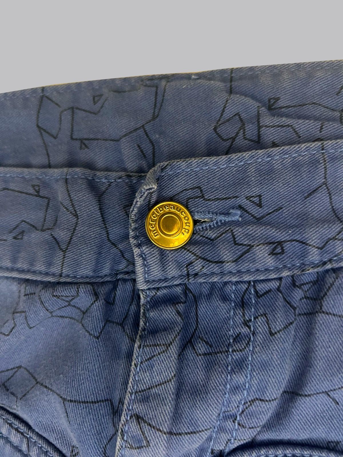 Issey Miyake Mercibeaucoup by Issey Miyake “Animal Wildlife” Pants Size US 32 / EU 48 - 6 Thumbnail