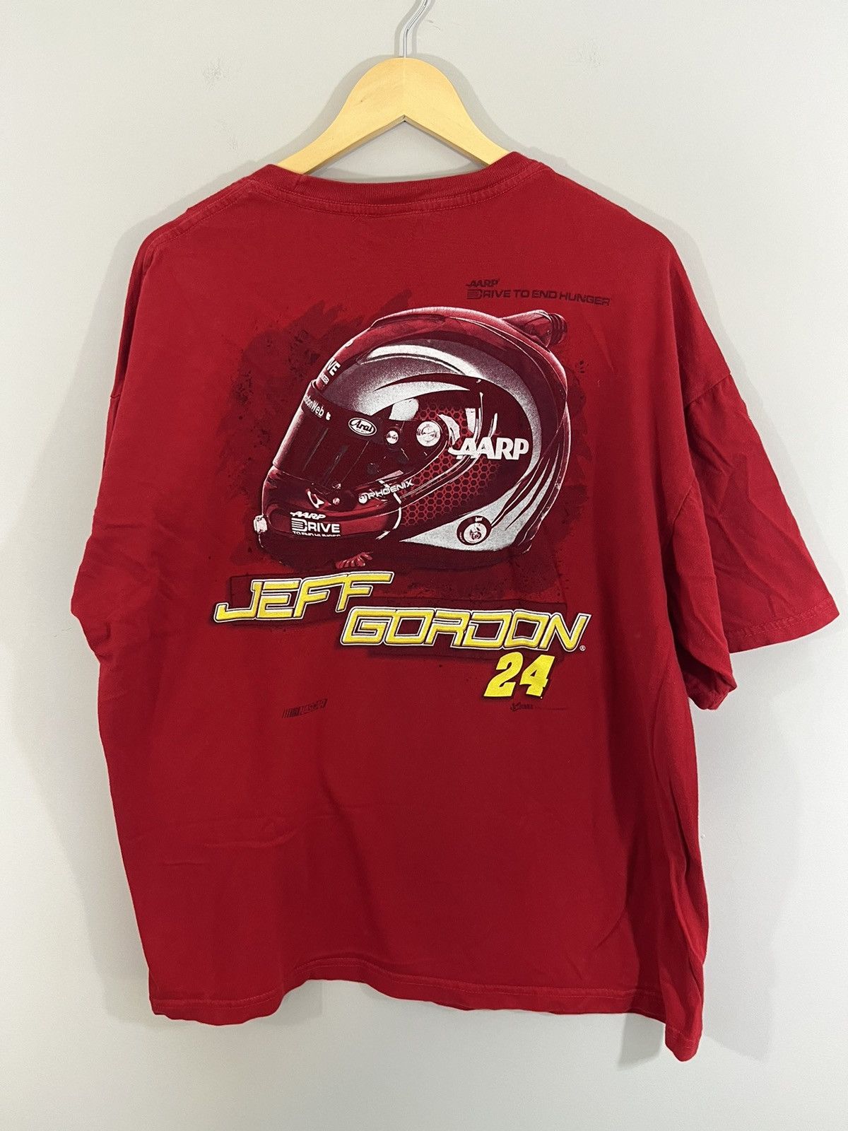 Vintage Oversized NASCAR Jeff Gordon Distressed Racing Tee Size US XXL / EU 58 / 5 - 4 Thumbnail