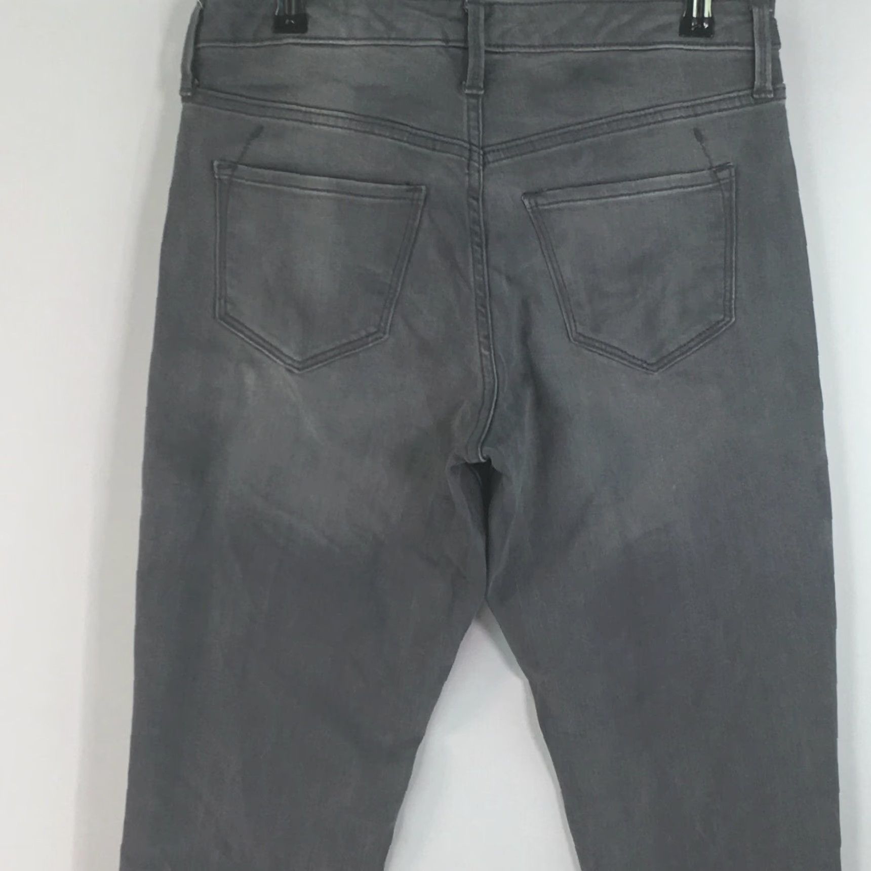 Mossimo Mossimo Womens Jeans Slim Skinny Mid Rise Dark Gray Regular Size 4 Size 27" / US 4 / IT 40 - 7 Thumbnail