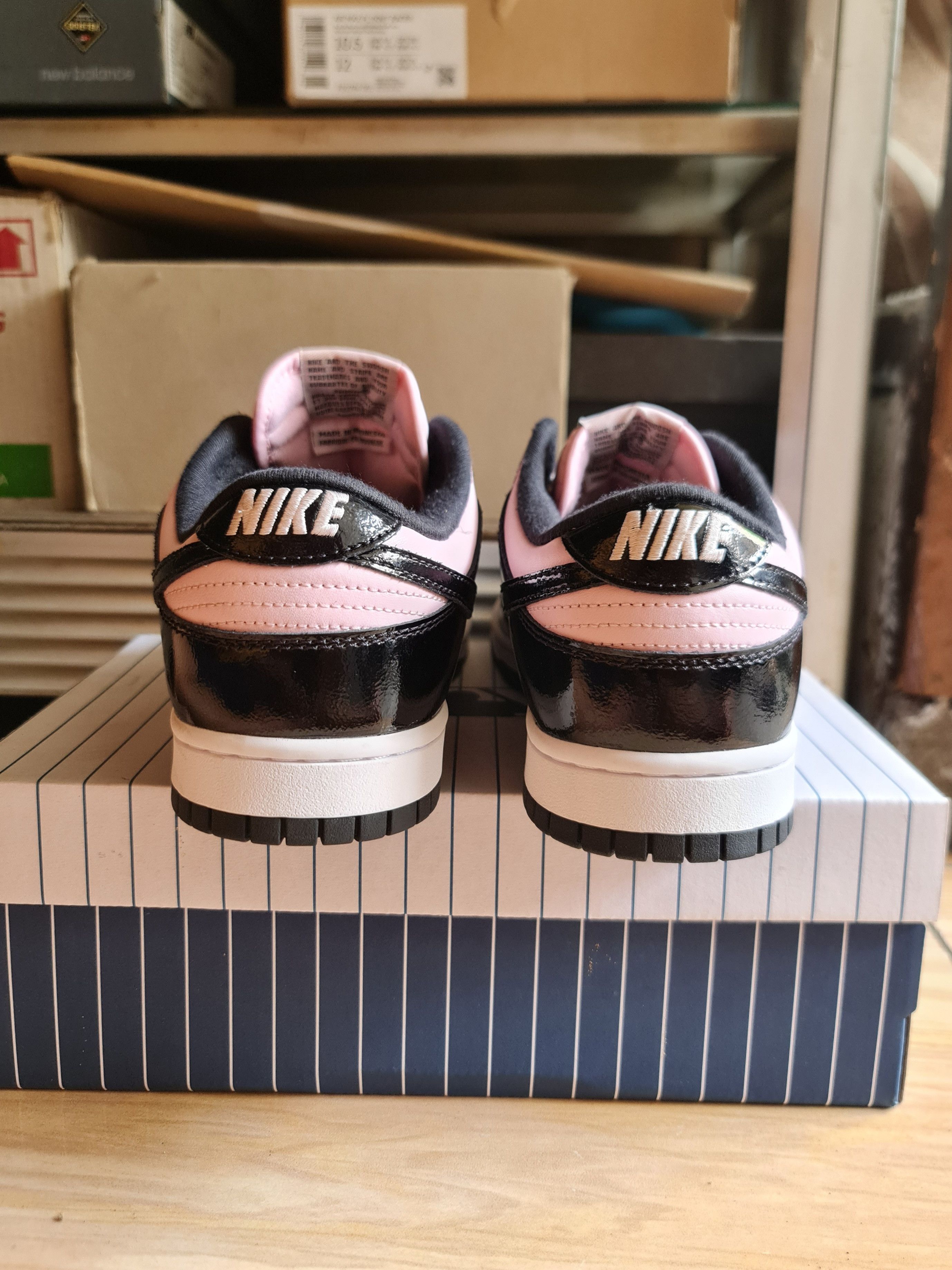 Nike Nike Dunk Low Women's Black Pink Foam DJ9955-600 Size US 10.5 / IT 40.5 - 6 Thumbnail