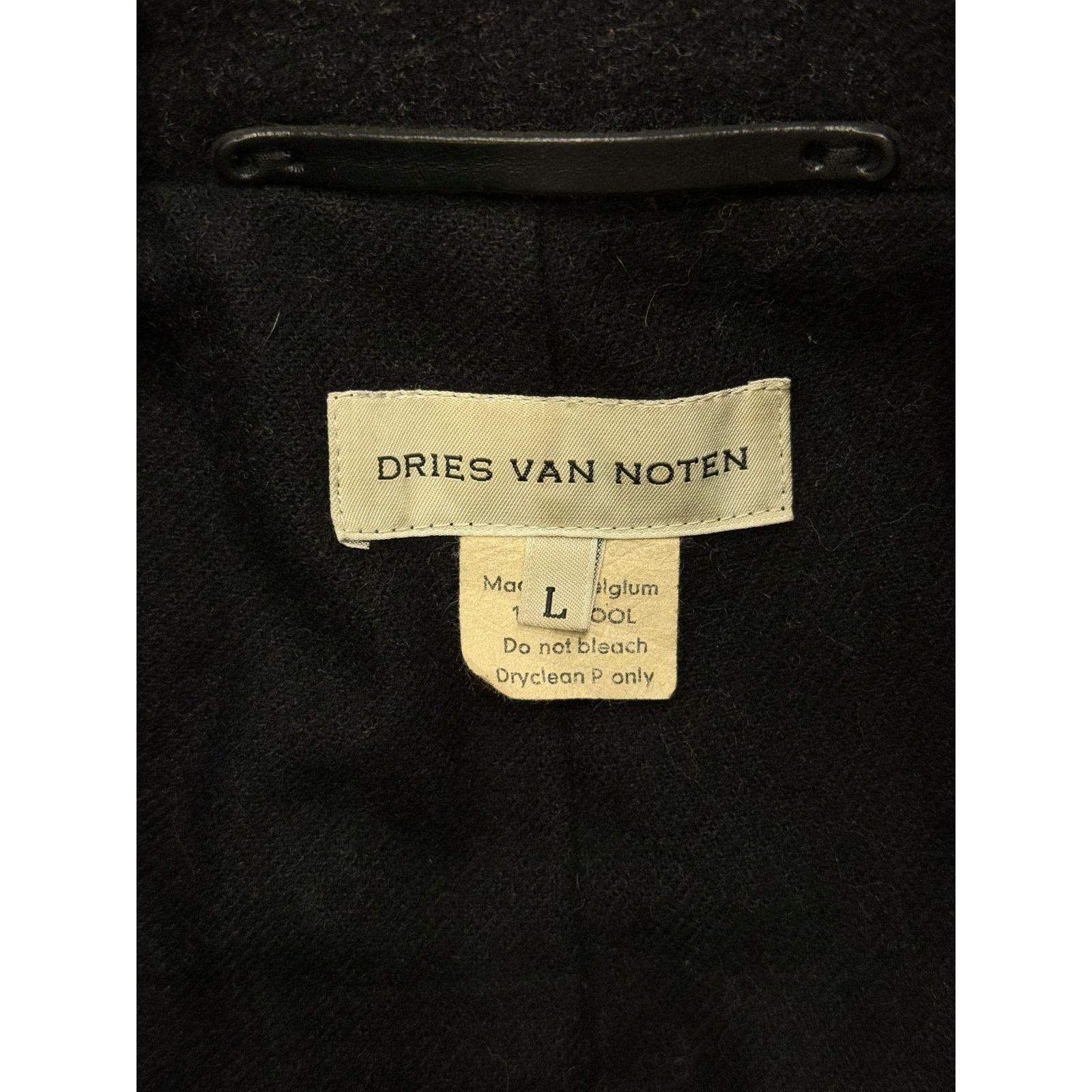 Dries Van Noten 1990s Dries Van Noten Embroidered wool coat Size L / US 10 / IT 46 - 7 Thumbnail