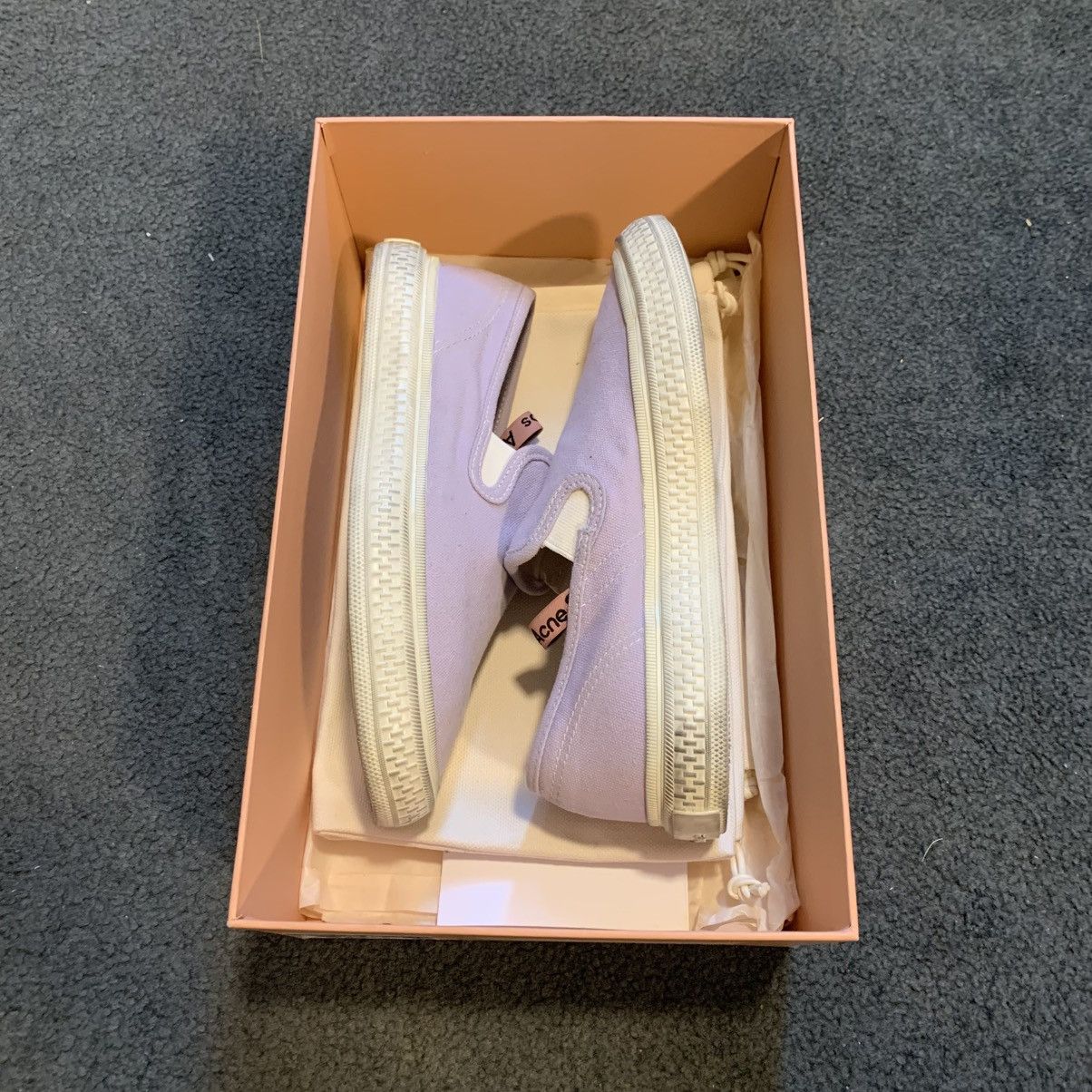 Acne Studios ACNE STUDIOS WOMENS BALLOW TUMBLED SLIP ON SNEAKERS Size US 7 / IT 37 - 7 Thumbnail