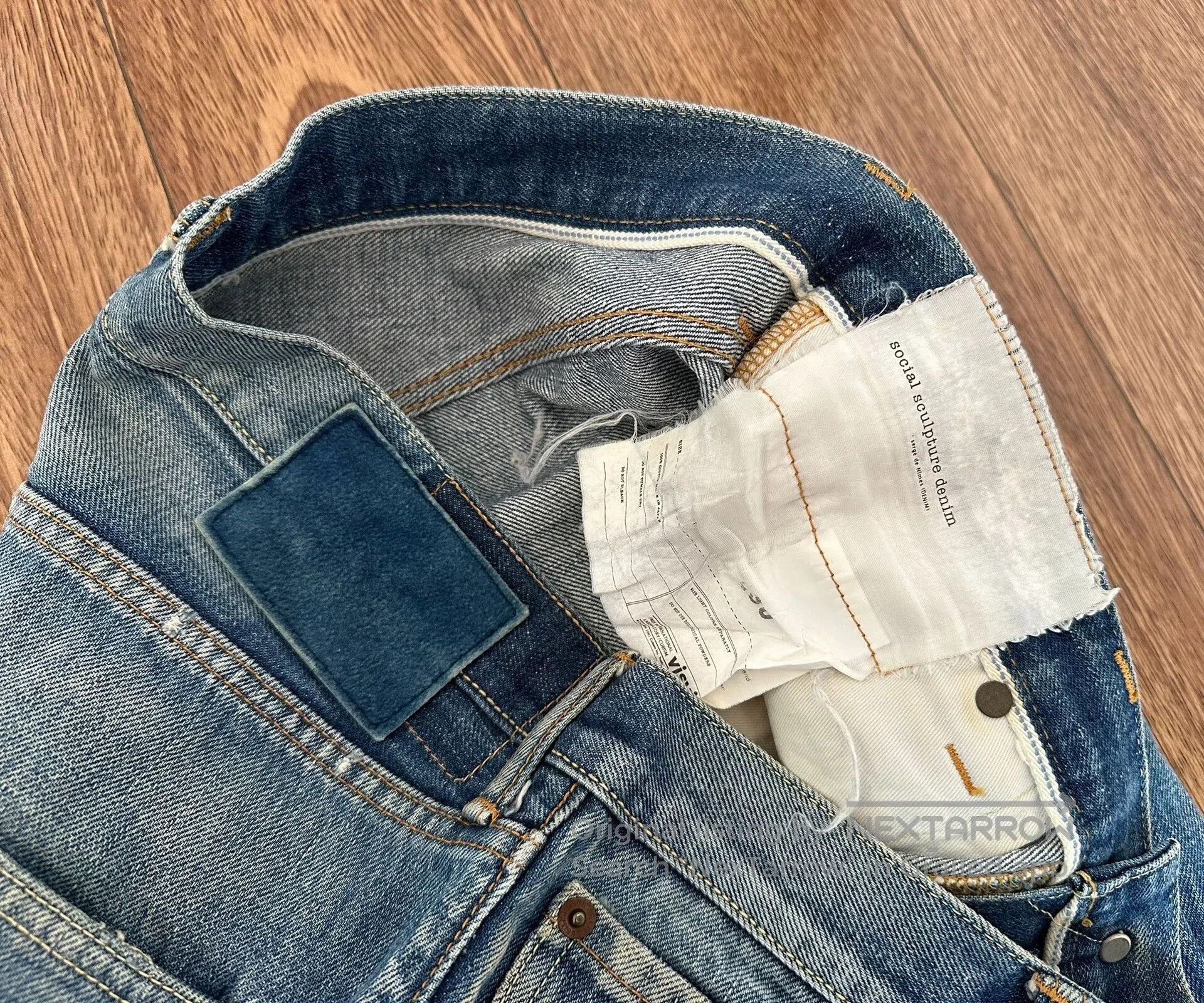 Visvim VISVIM SOCIAL SCULPTURE DAMAGED. Size US 32 / EU 48 - 3 Thumbnail