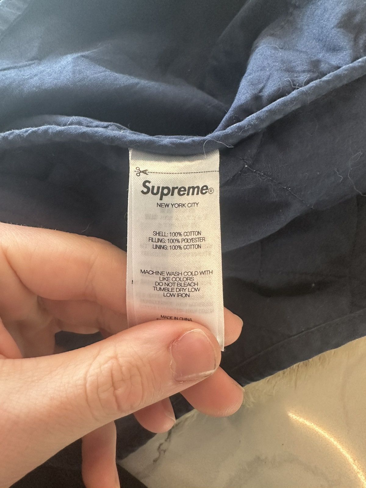 Supreme Supreme Quilted Flannel Zip Up Multi Color Size US M / EU 48-50 / 2 - 5 Thumbnail