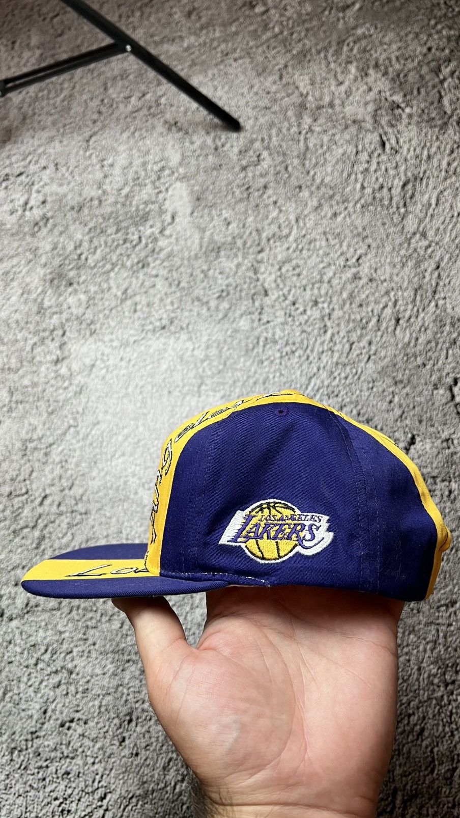 Sports Specialties VTG 90’s Los Angeles Lakers NBA Sport Specialties hat Size ONE SIZE - 4 Thumbnail