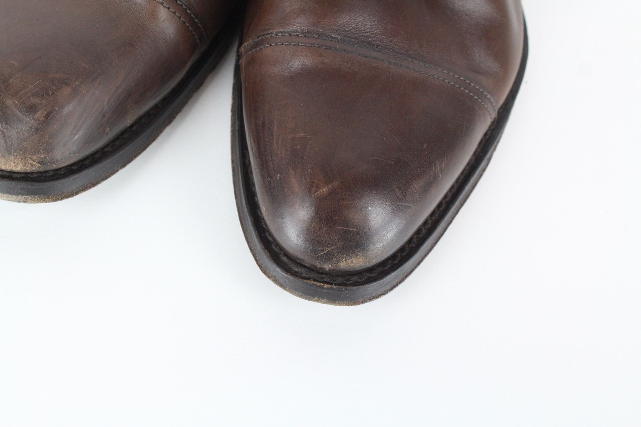 Suitsupply EU39.5 Brown Double Monk Leather Shoes 73440 Size US 6.5 / EU 39-40 - 10 Thumbnail