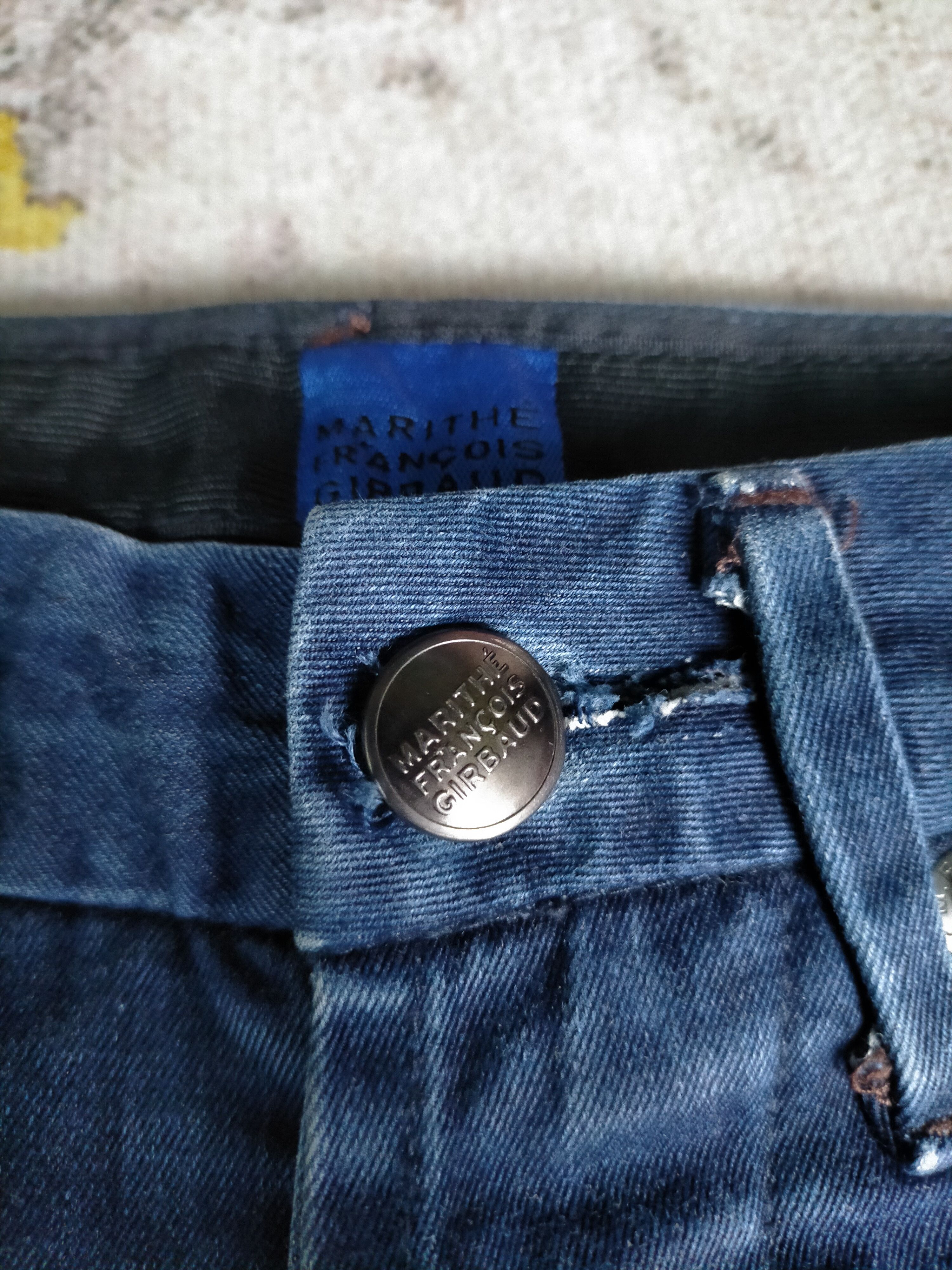 Marithe + Francois Girbaud Vintage Marithe Francois Girbaud Buckle Back Pants Size US 27 - 6 Thumbnail
