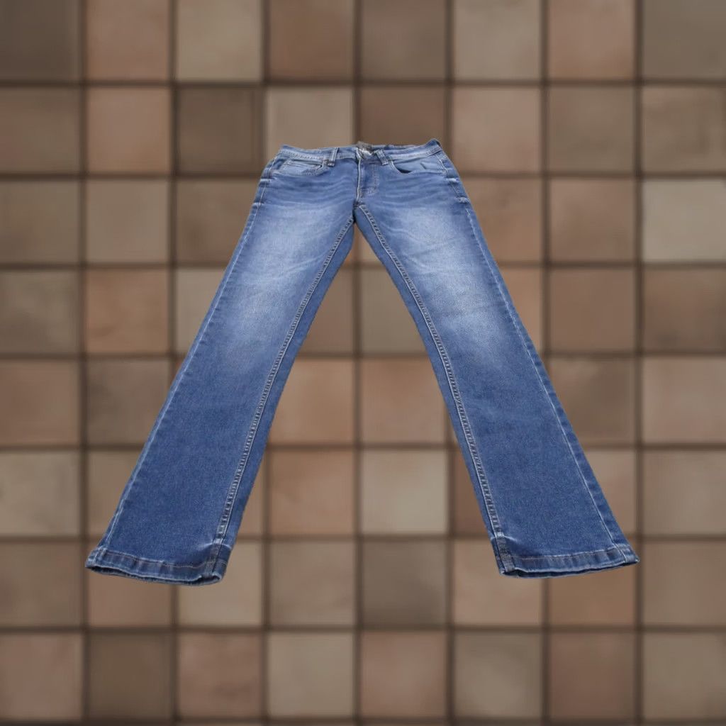 Denime Perfect Jean NYC Jeans Mens 28 X 32 Blue Denim Slim Straight Casual NEW Jeans Mens 28 X 32 Blue Denim Straight Casual Vintage? Size US 28 / EU 44 - 1 Thumbnail
